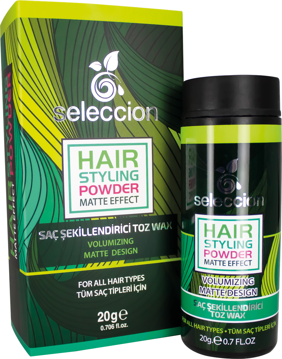 SeleccionSeleccion saç şekillendirici toz wax 20g matte effect