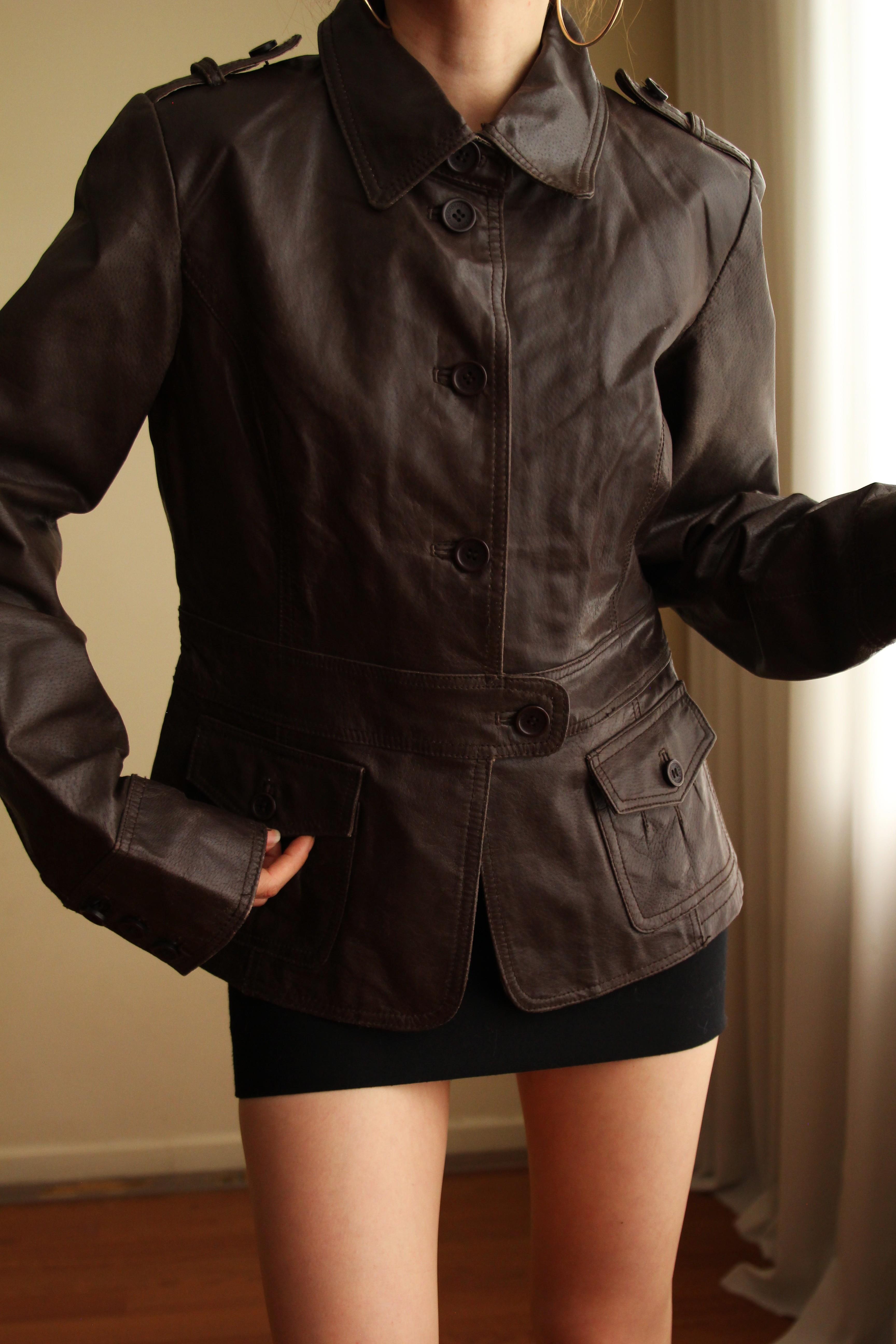 Leather Ceket
