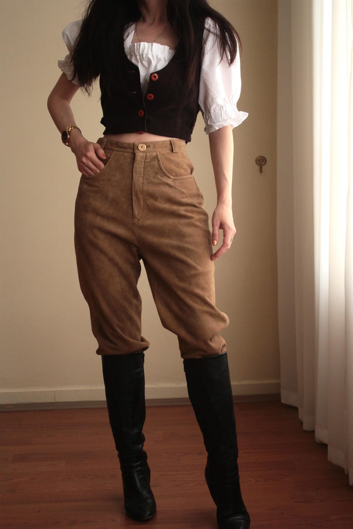 Vintage Bavyera Pantolon