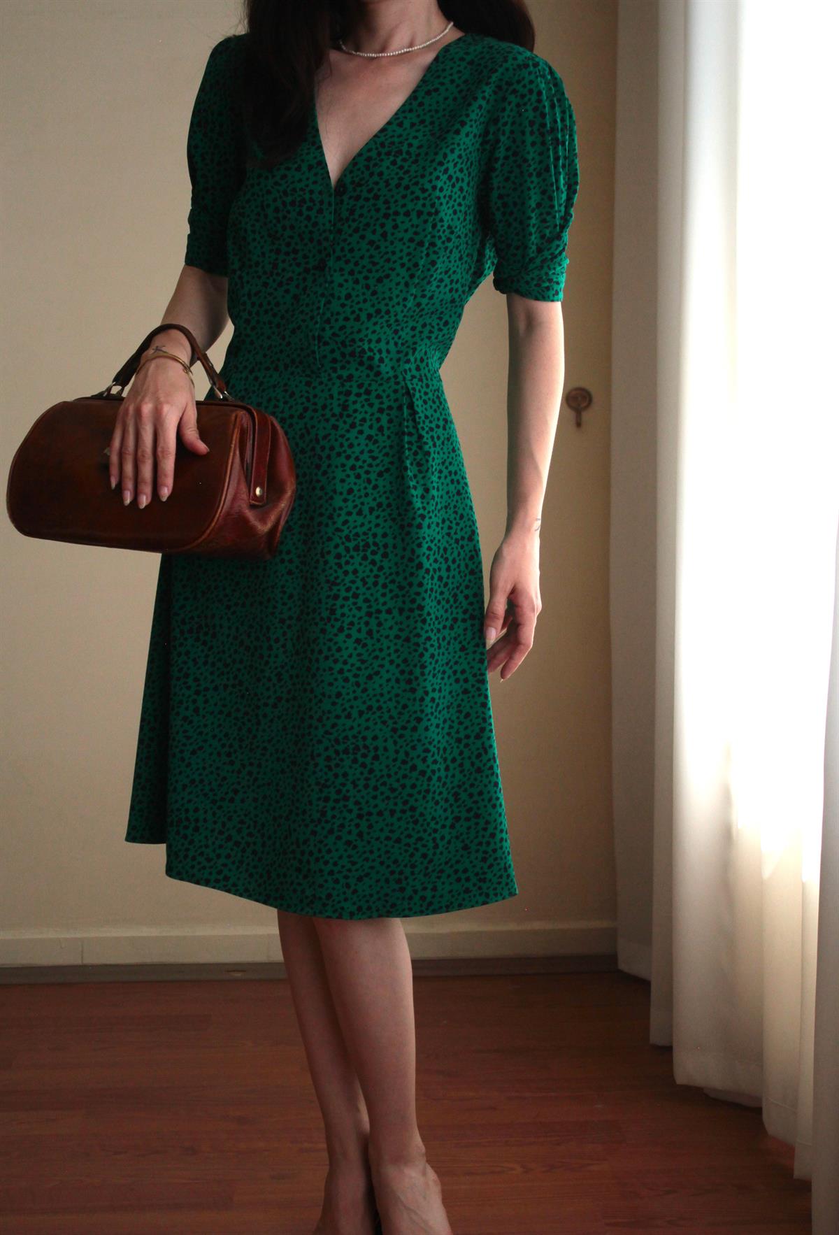 Vintage Elbise