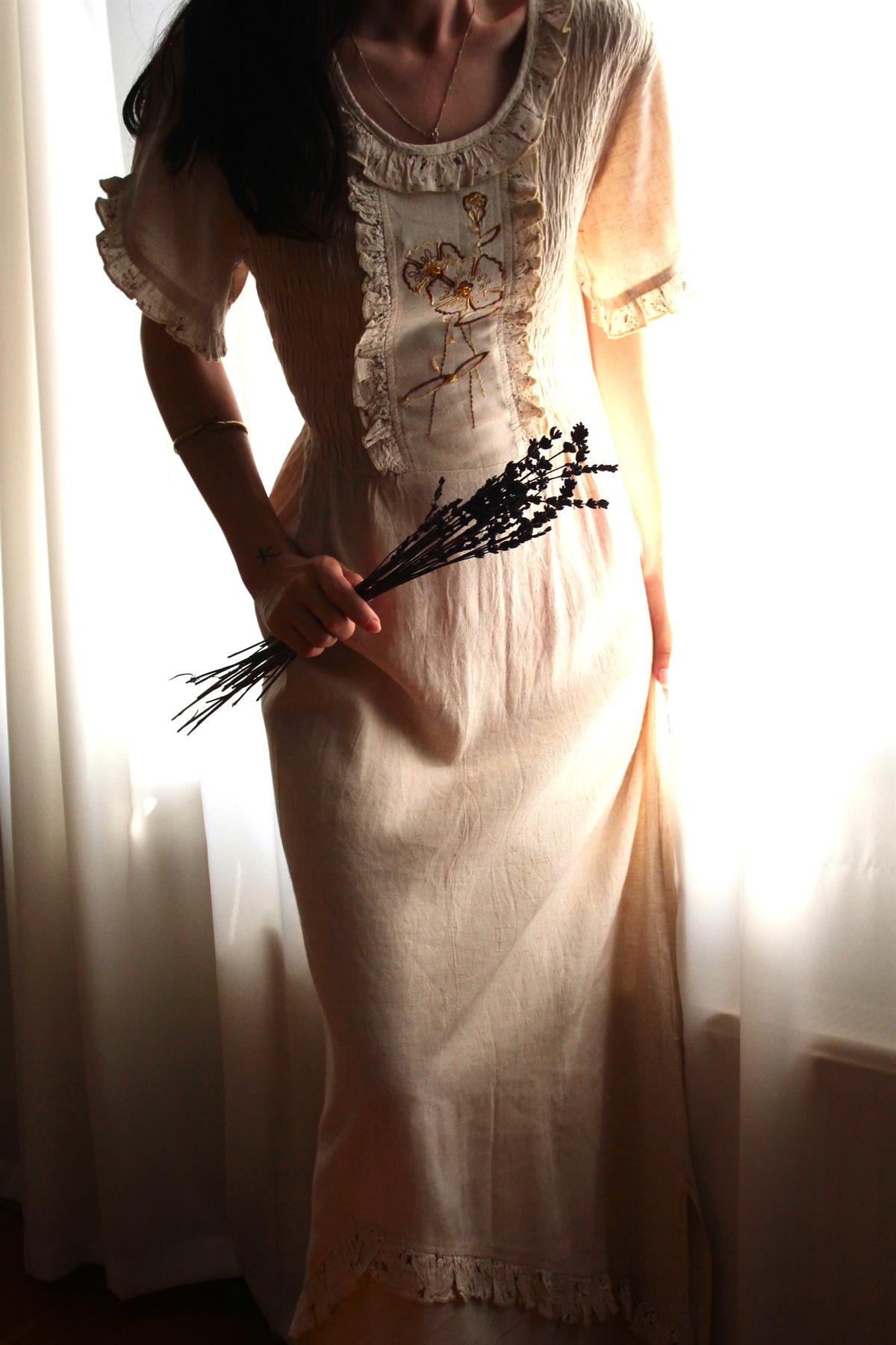 Vintage Elbise