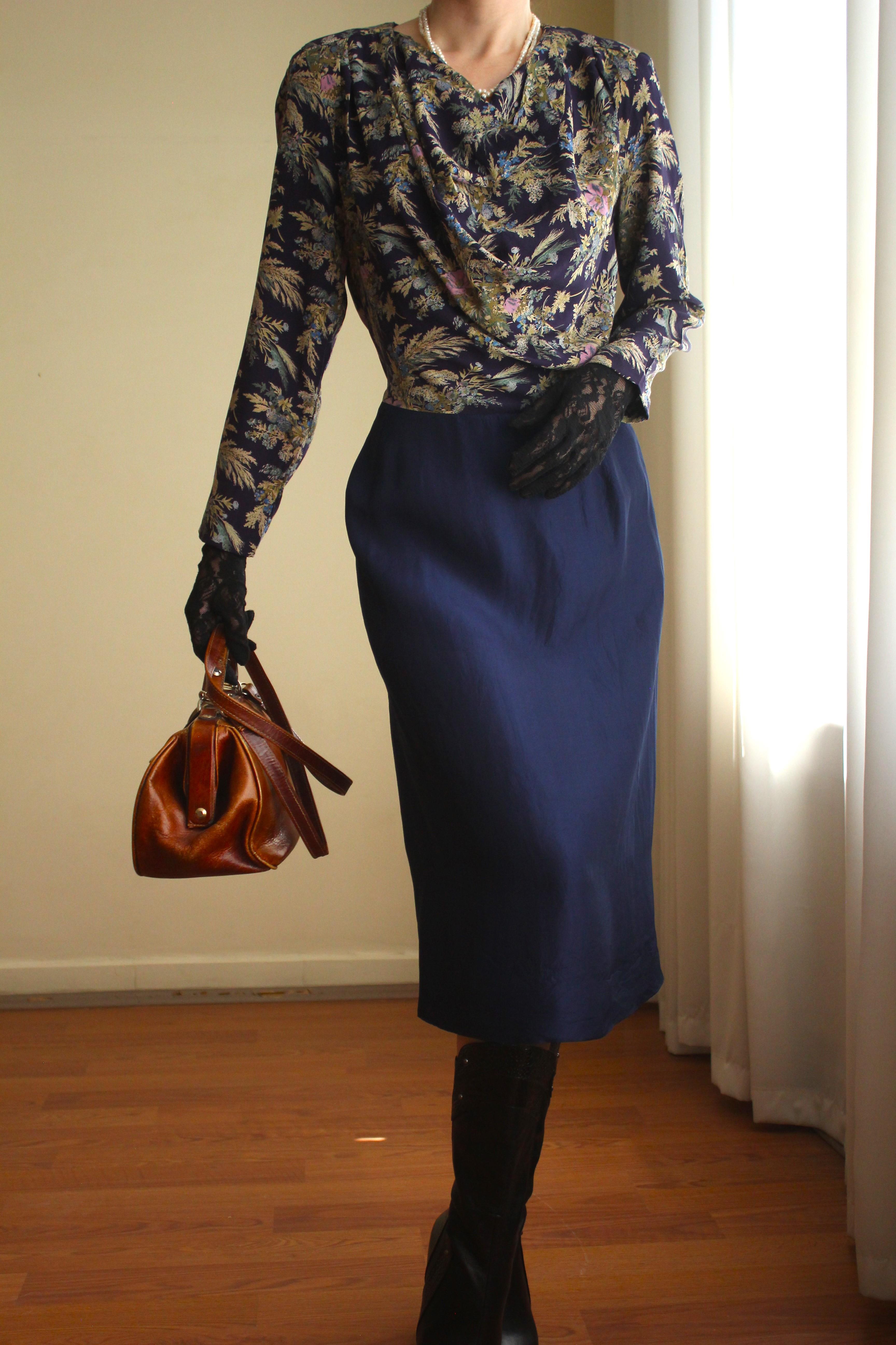 Vintage Elbise