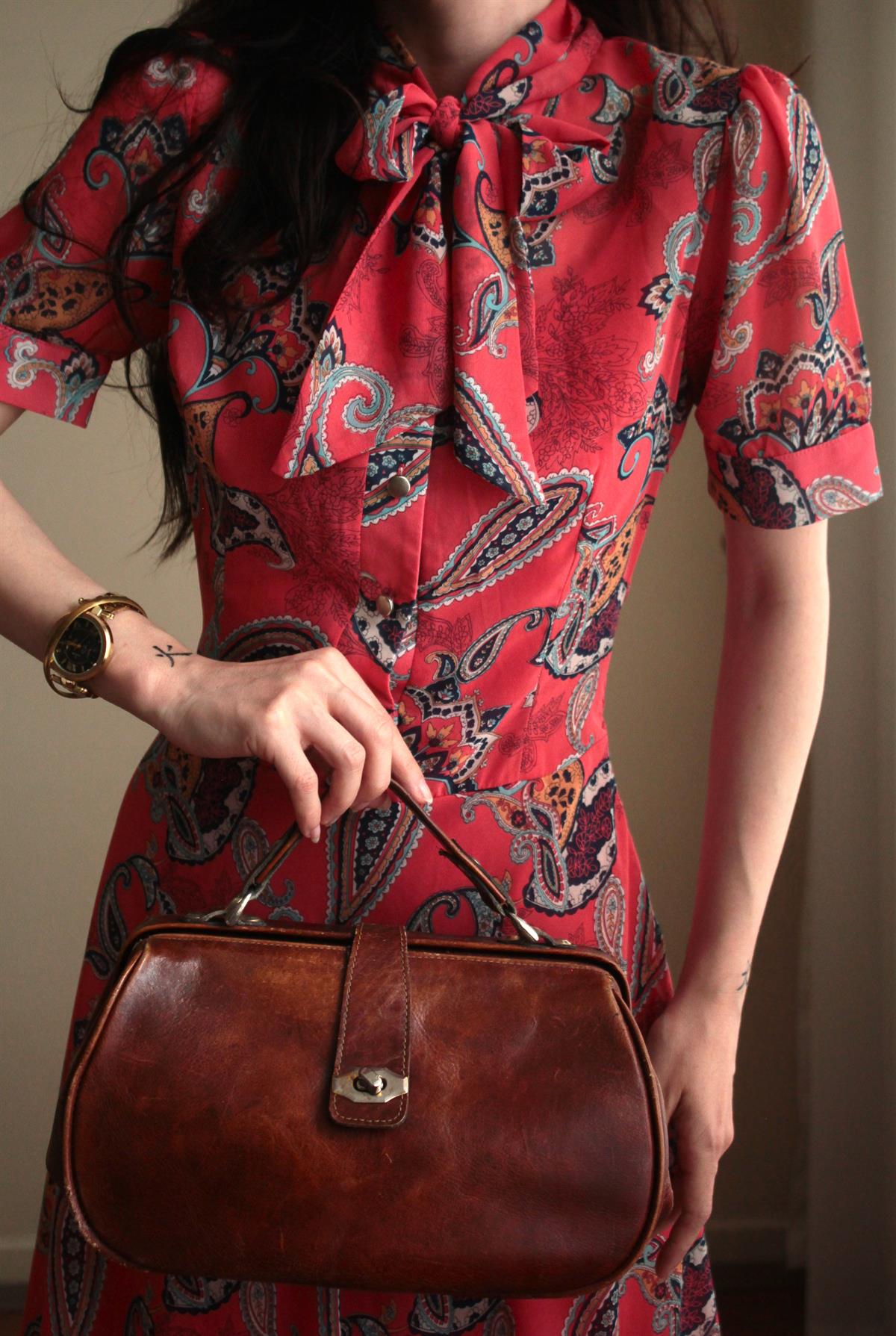 Vintage Elbise