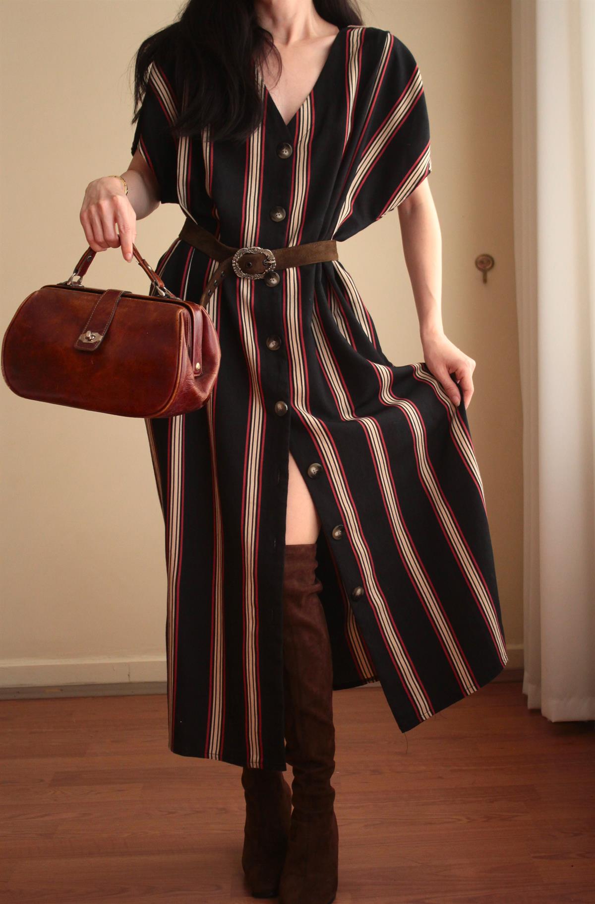 Vintage Elbise