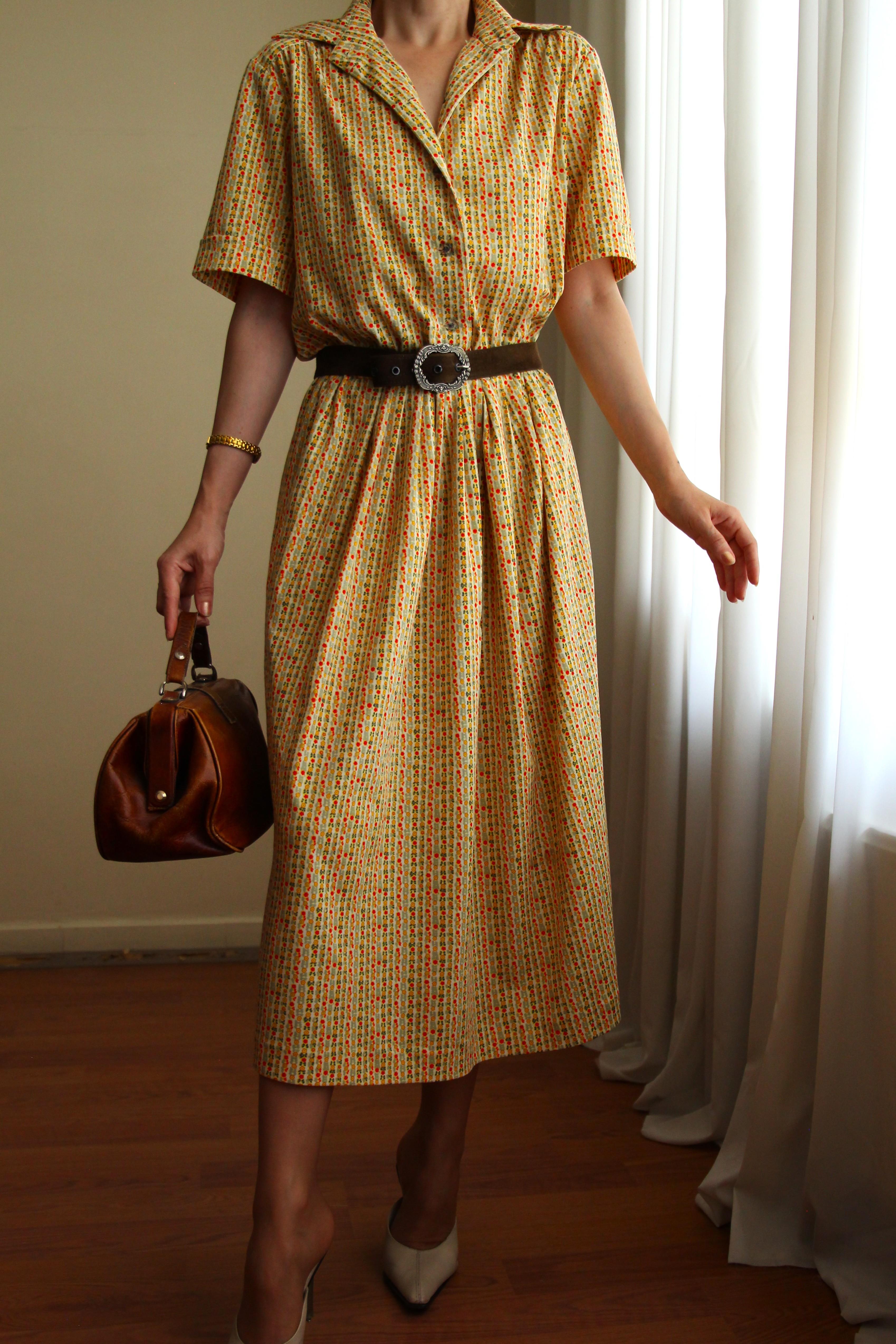Vintage Elbise