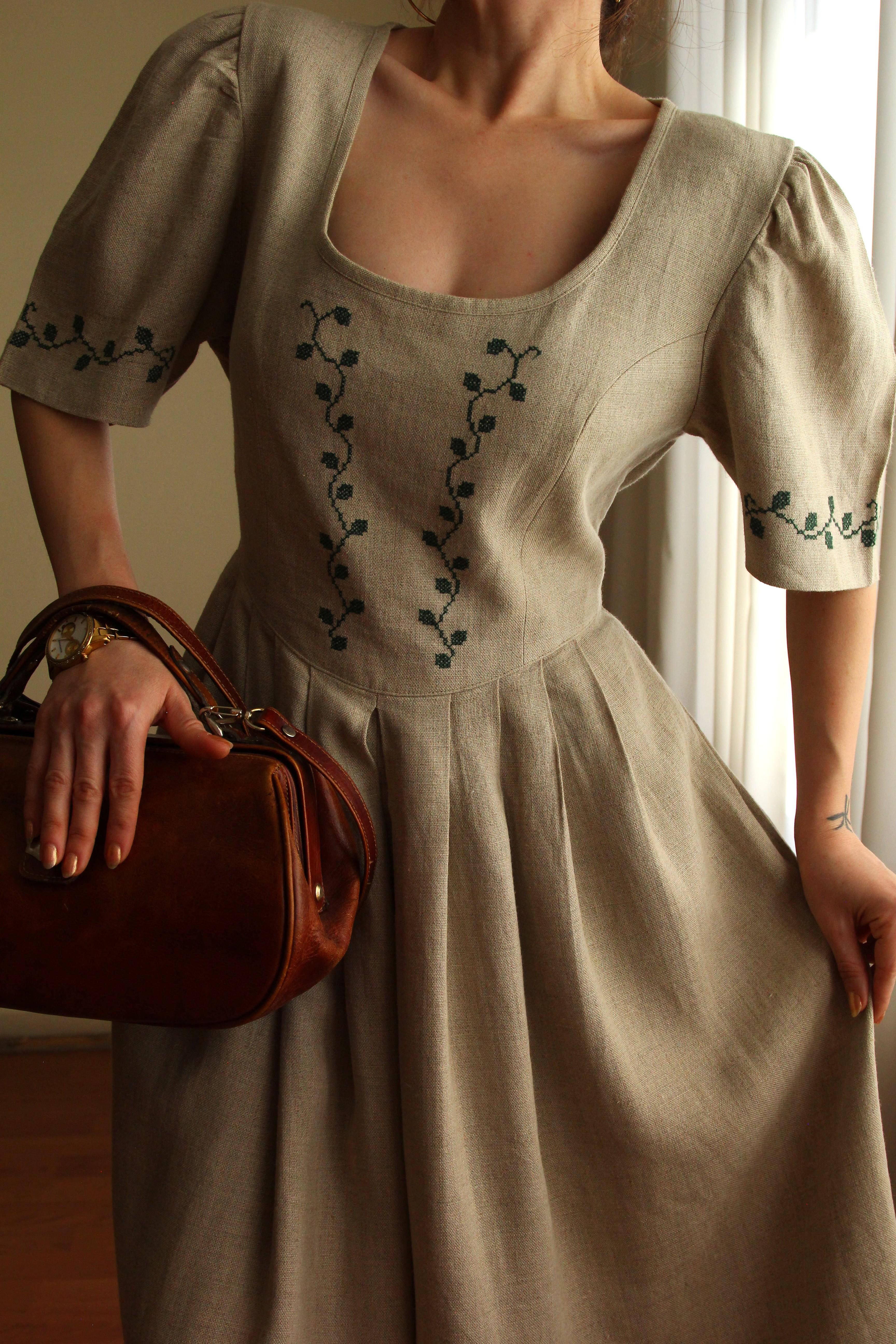 Vintage Elbise