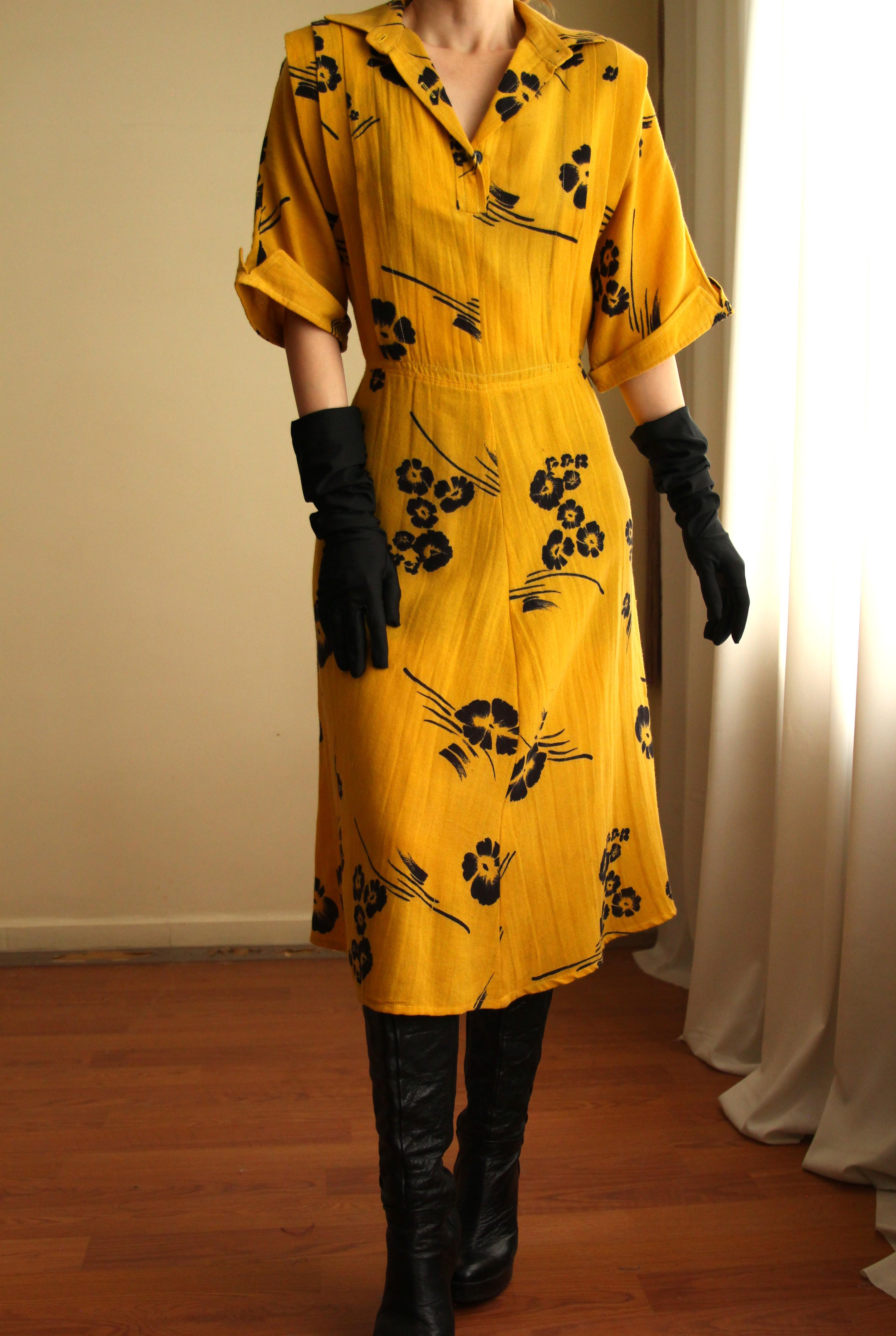 Vintage Elbise