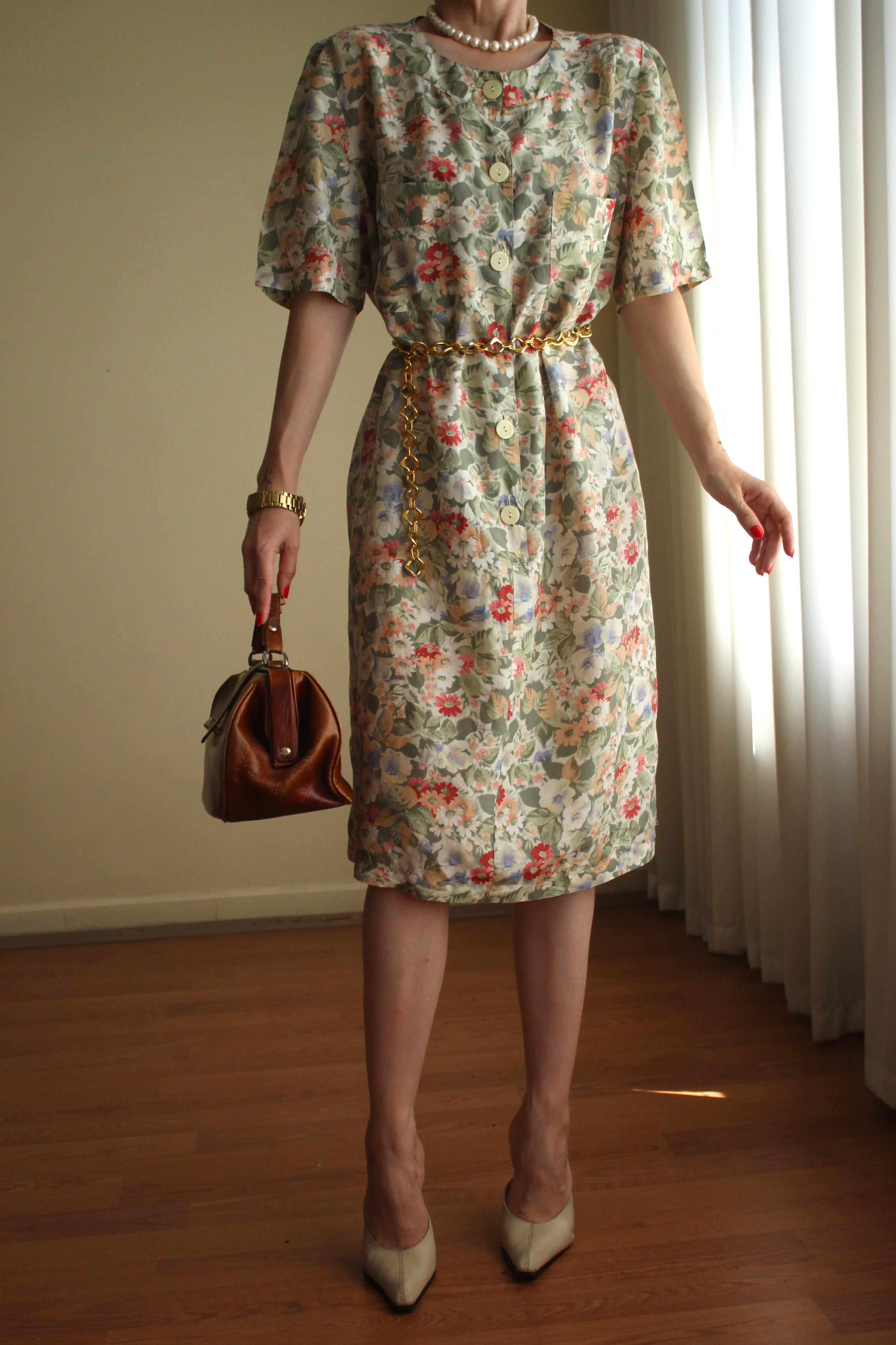 Vintage Elbise