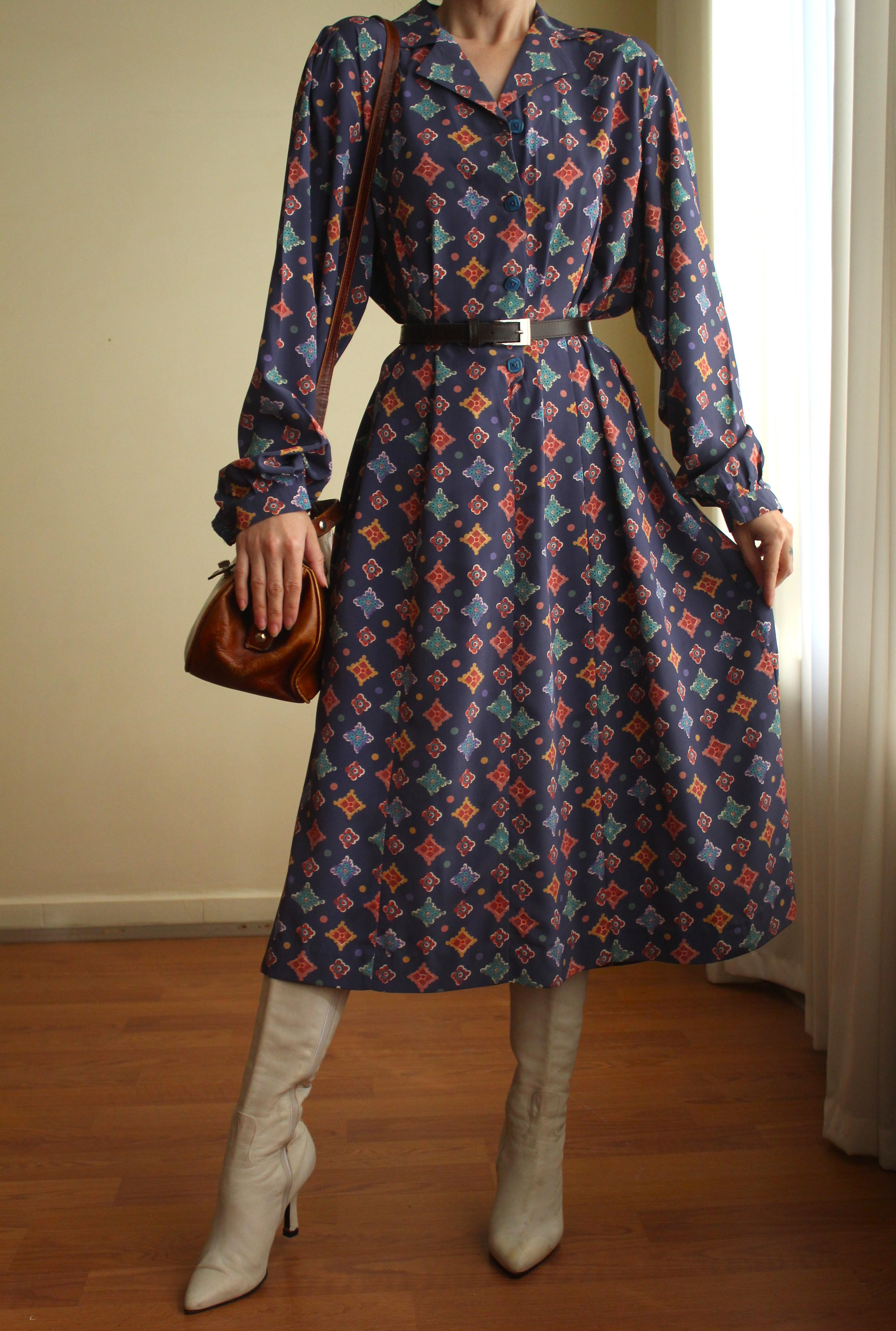 Vintage Elbise