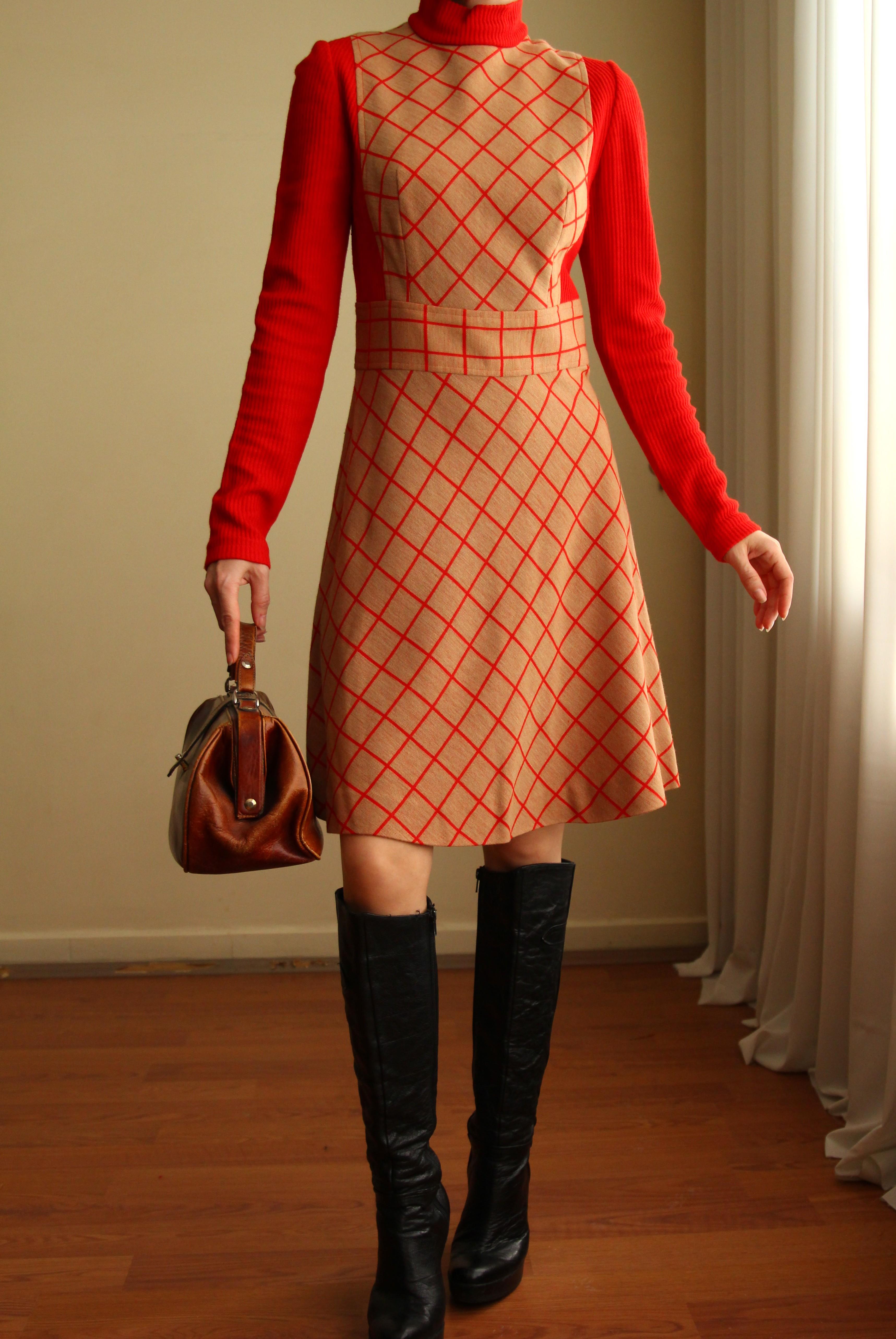 Vintage Elbise