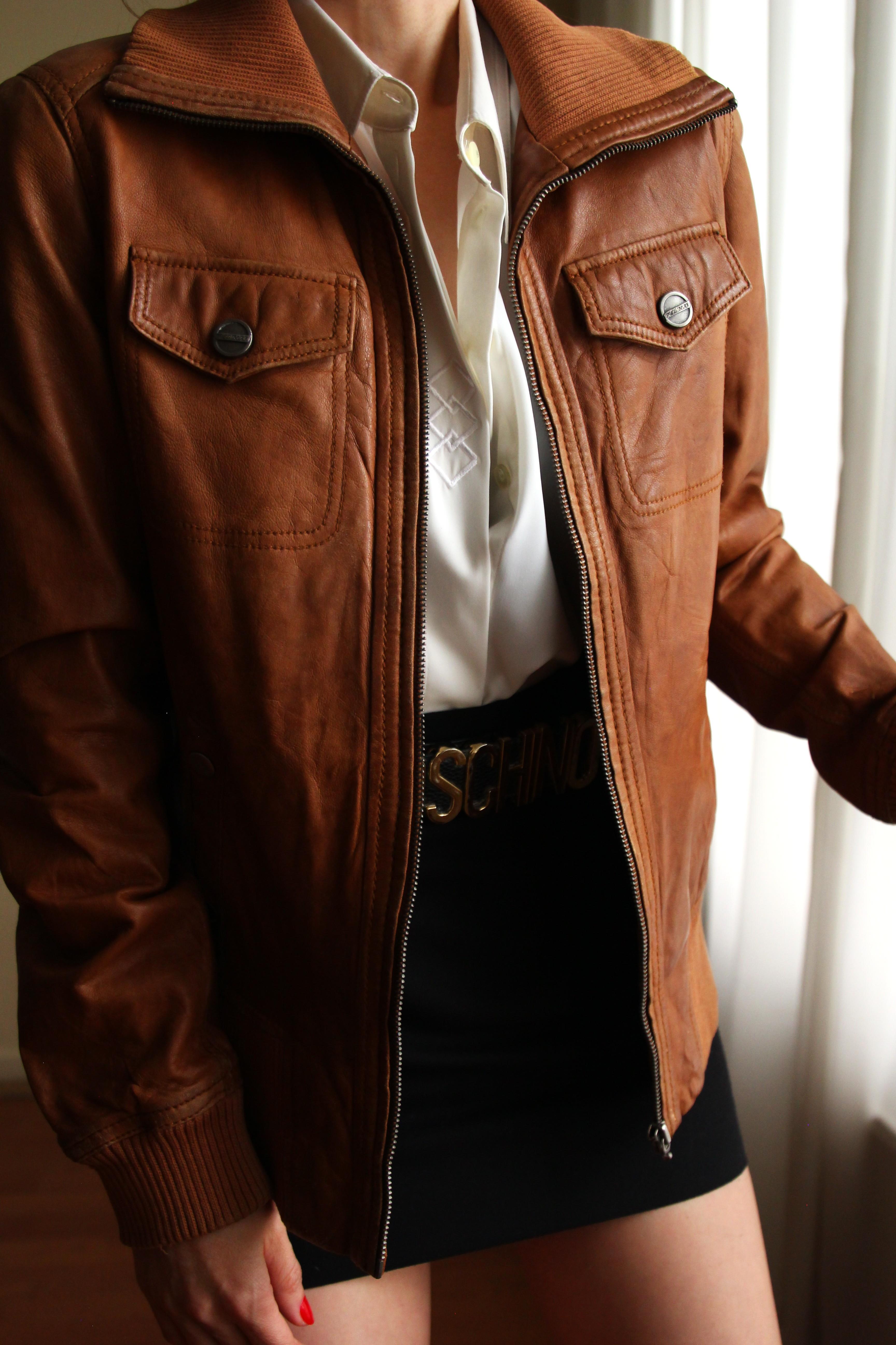 Leather Ceket