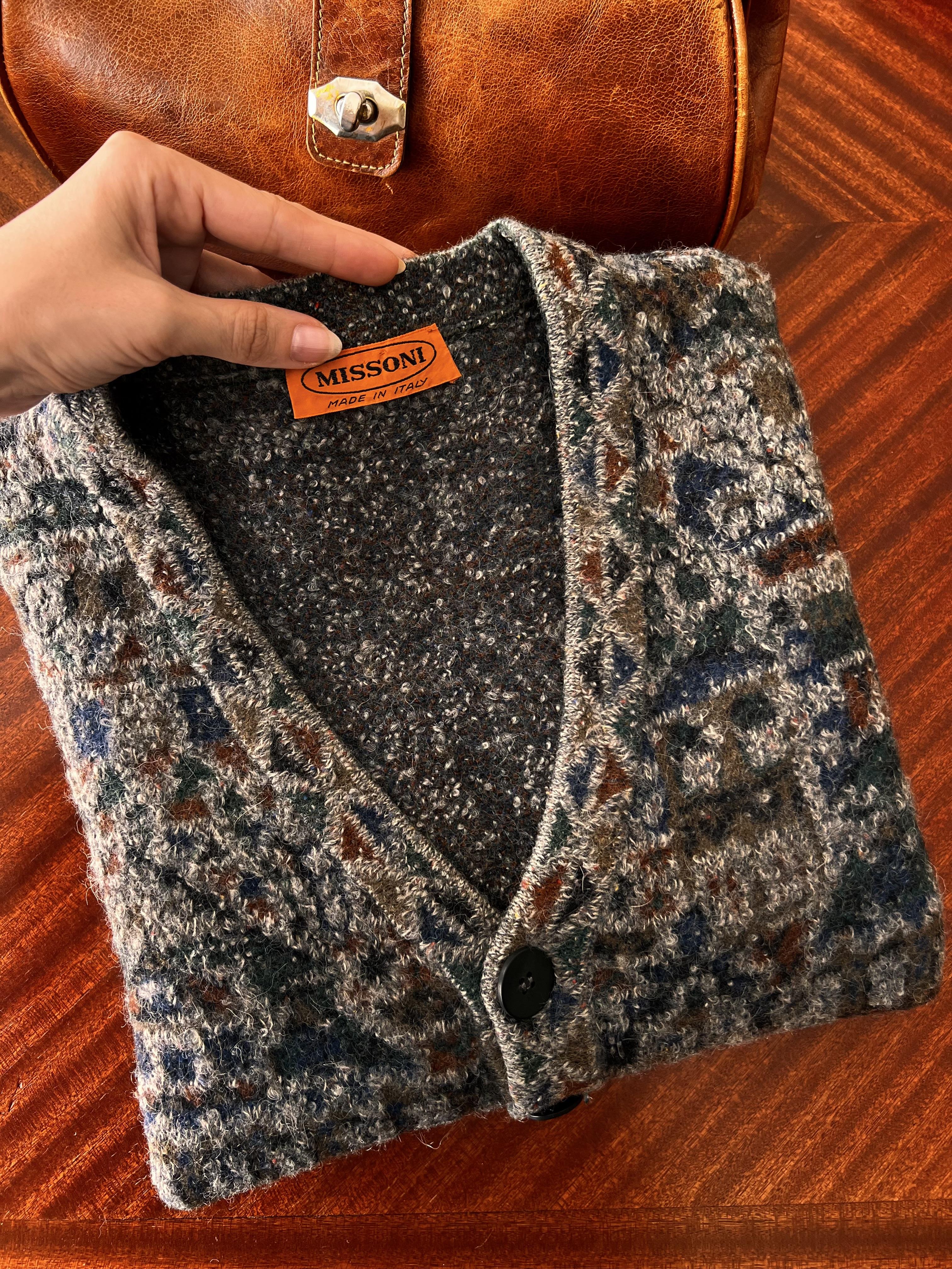 MISSONI %100 Saf Yün Hırka