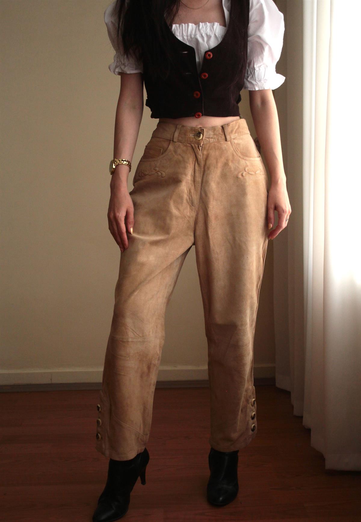 Vintage Bavyera Pantolon