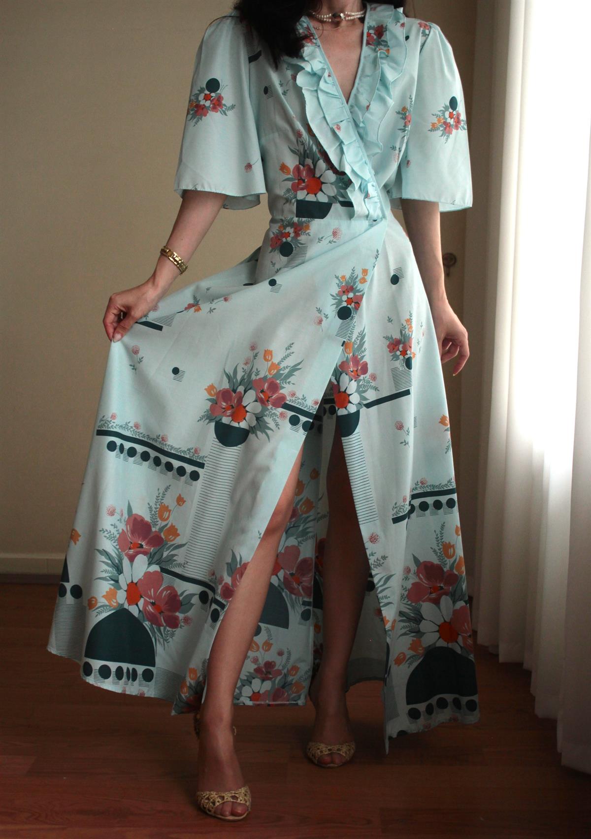 Vintage Elbise