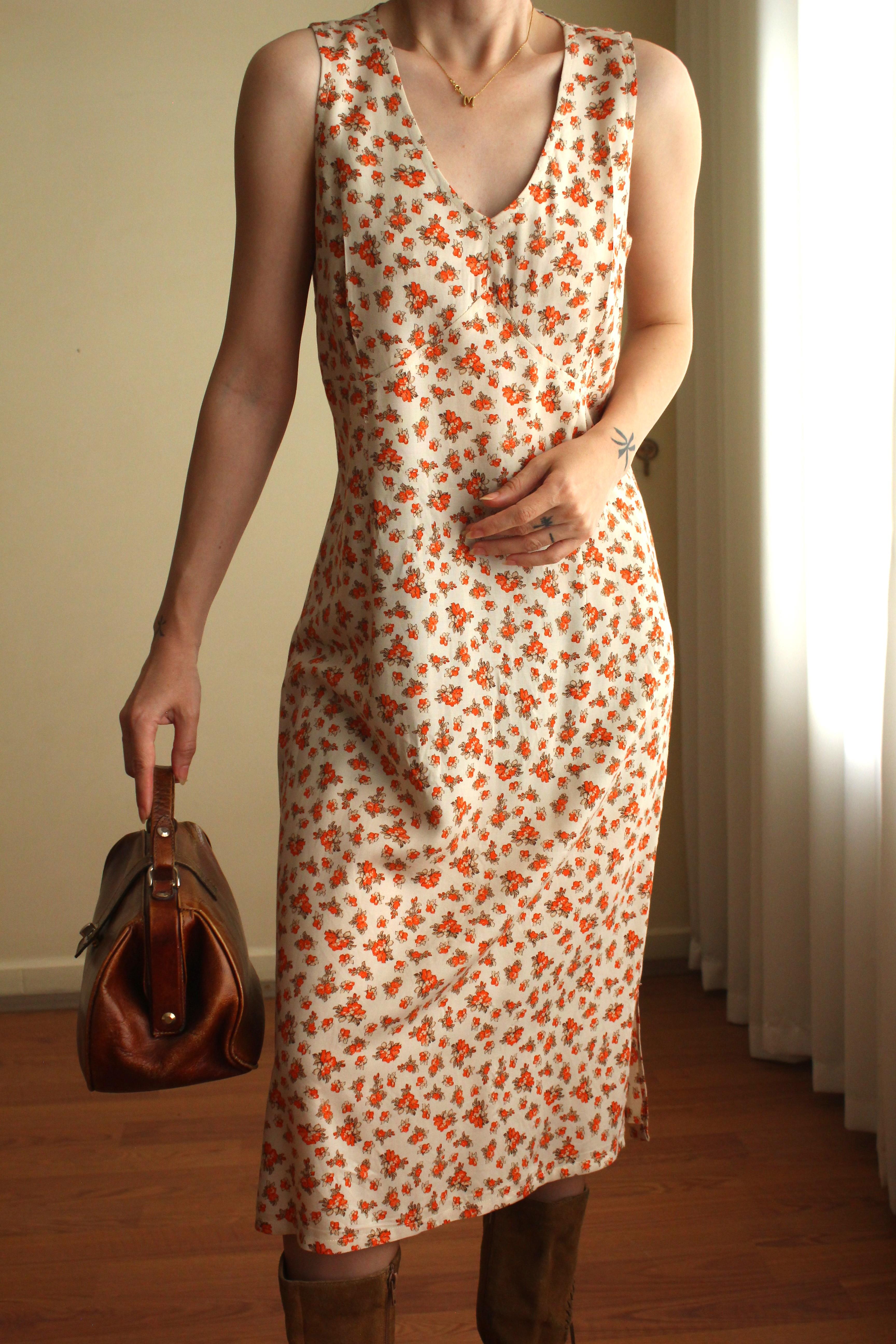 Vintage Elbise