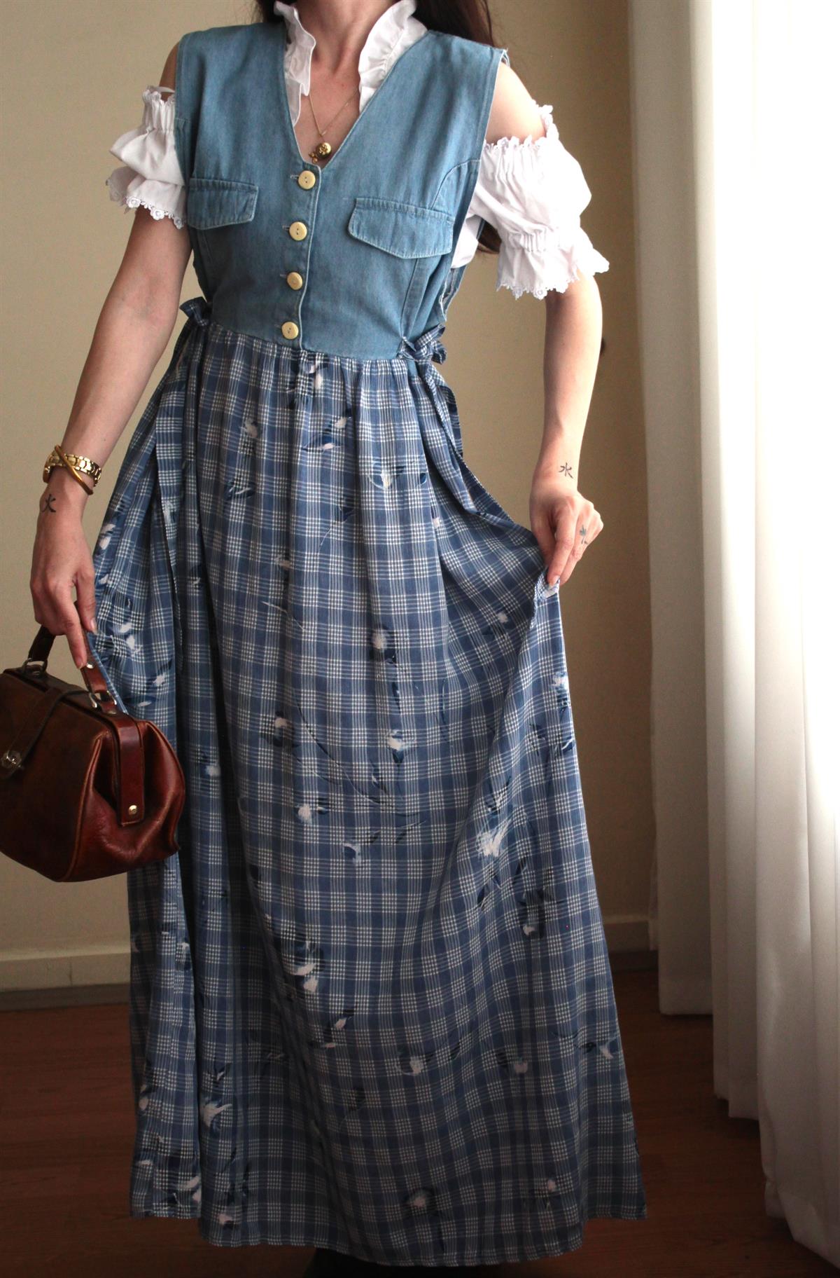 Vintage Elbise