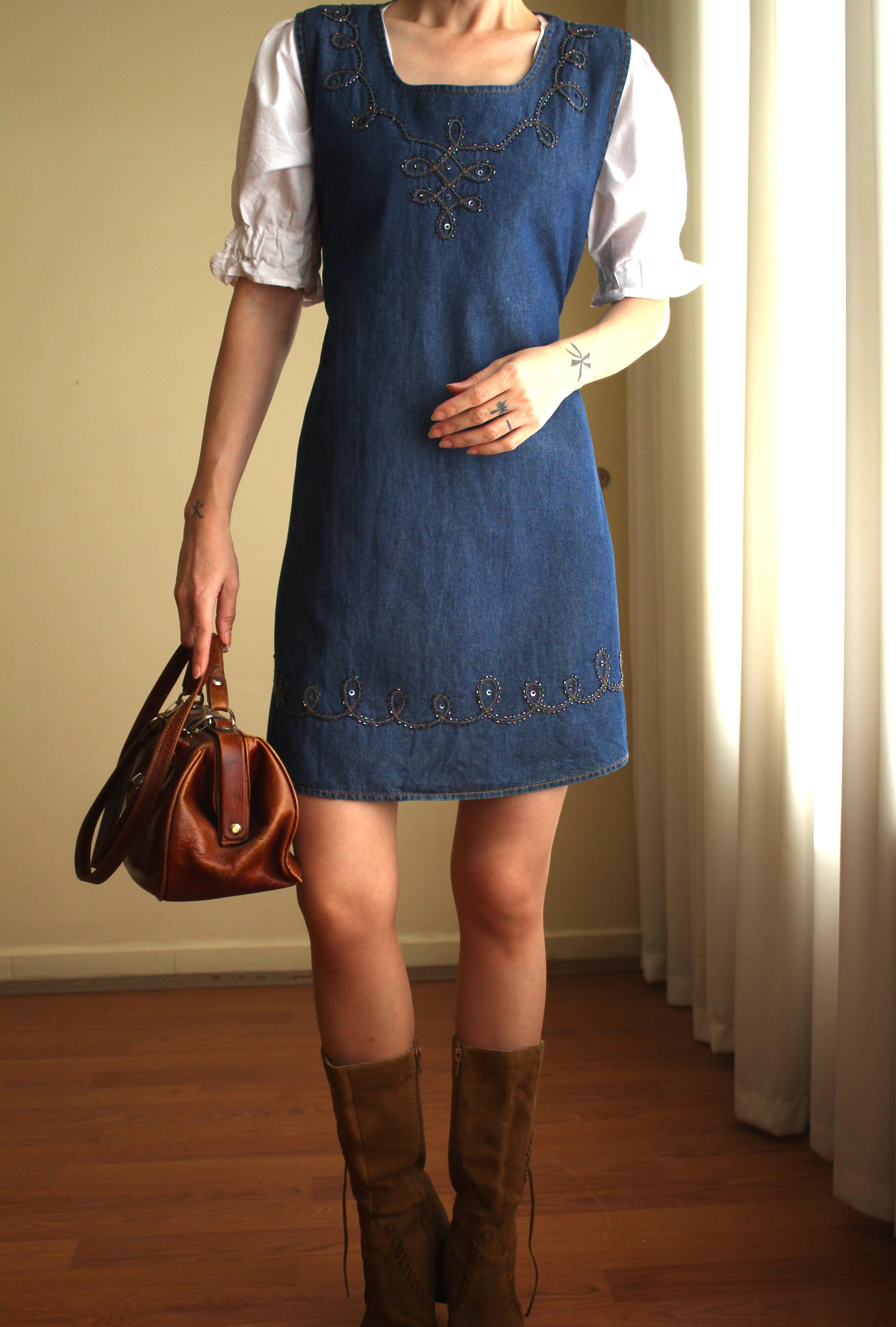 Vintage Elbise