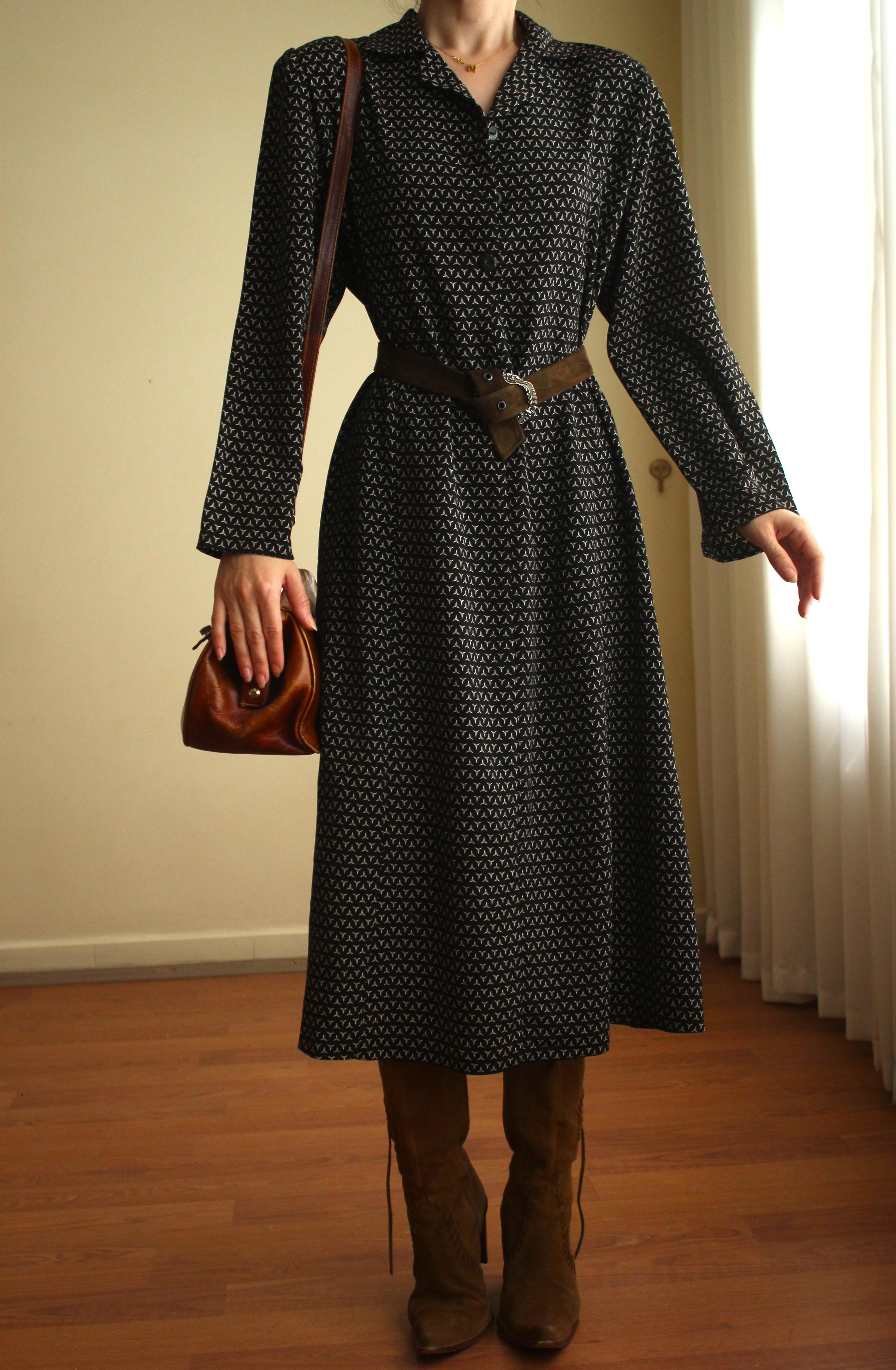 Vintage Elbise
