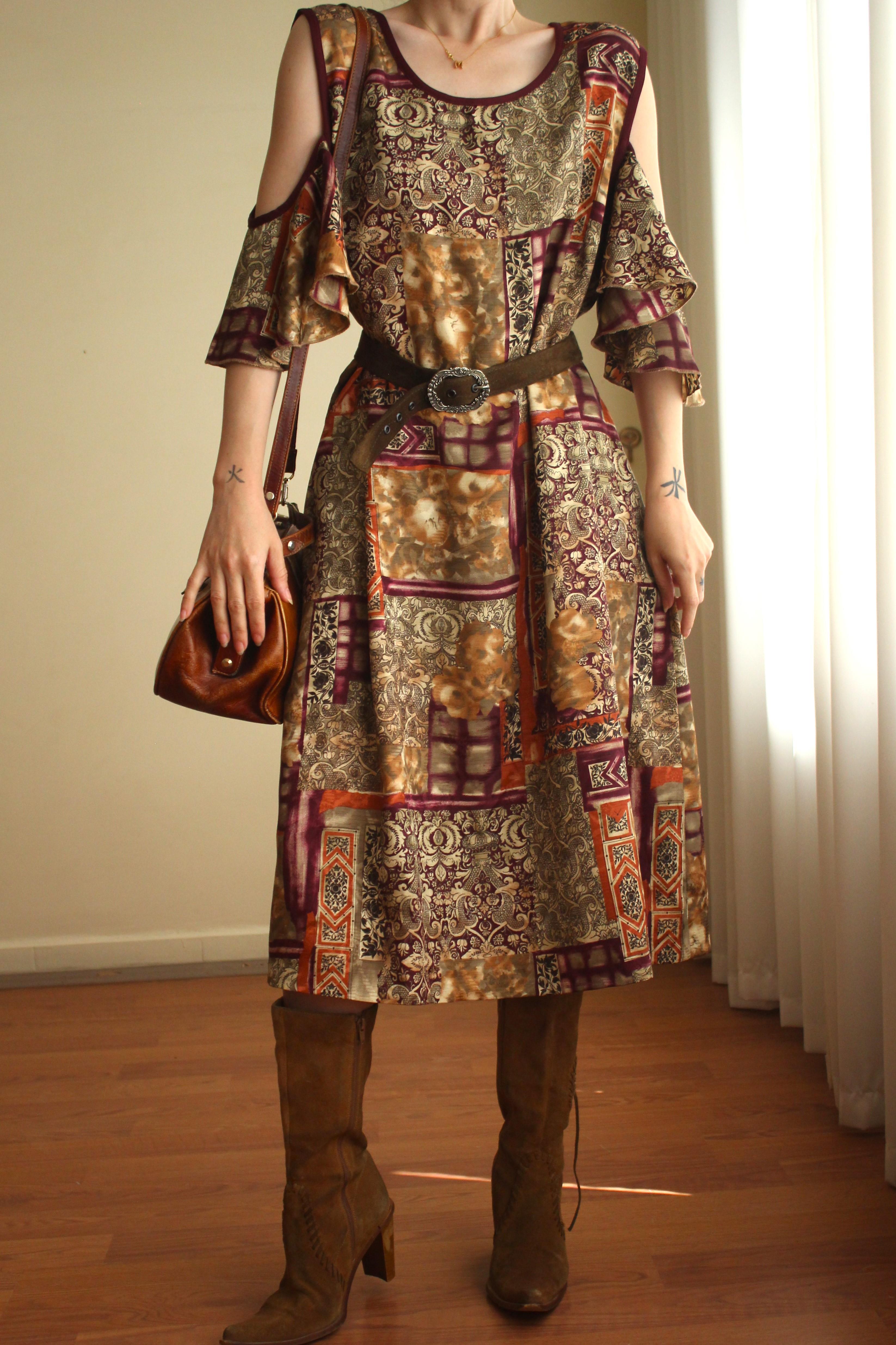 Vintage Elbise