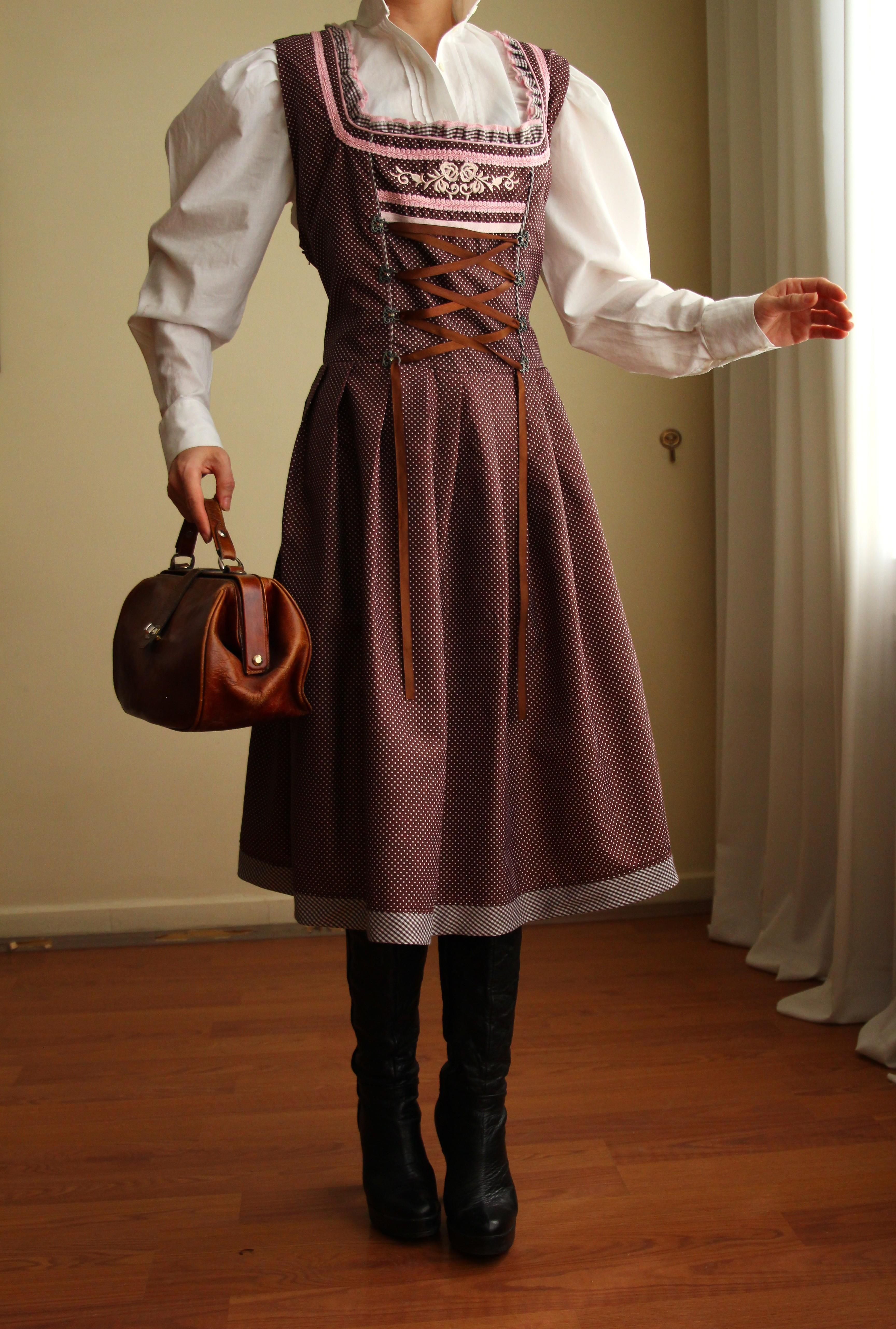 Vintage Elbise