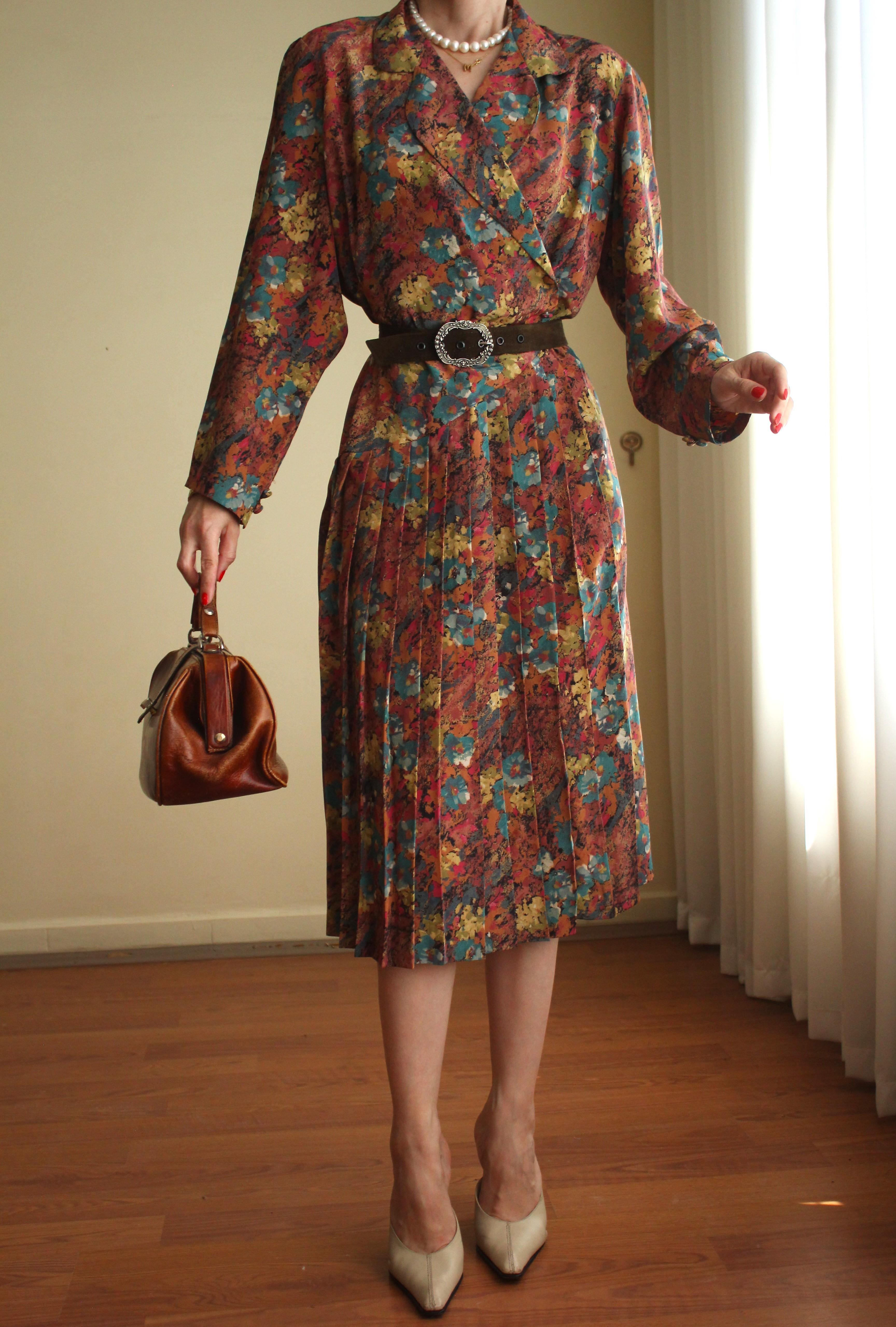 Vintage Elbise