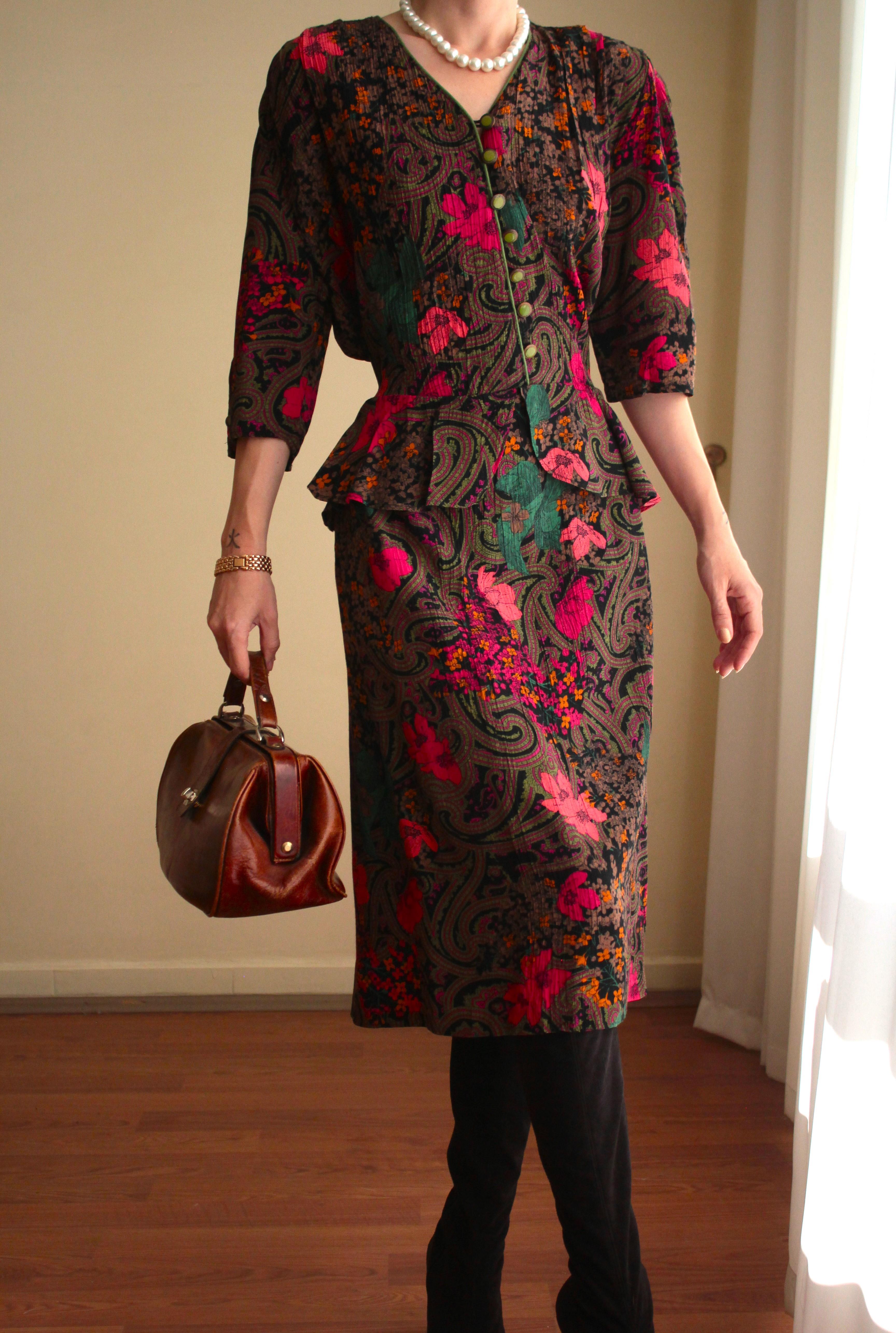 Vintage Elbise