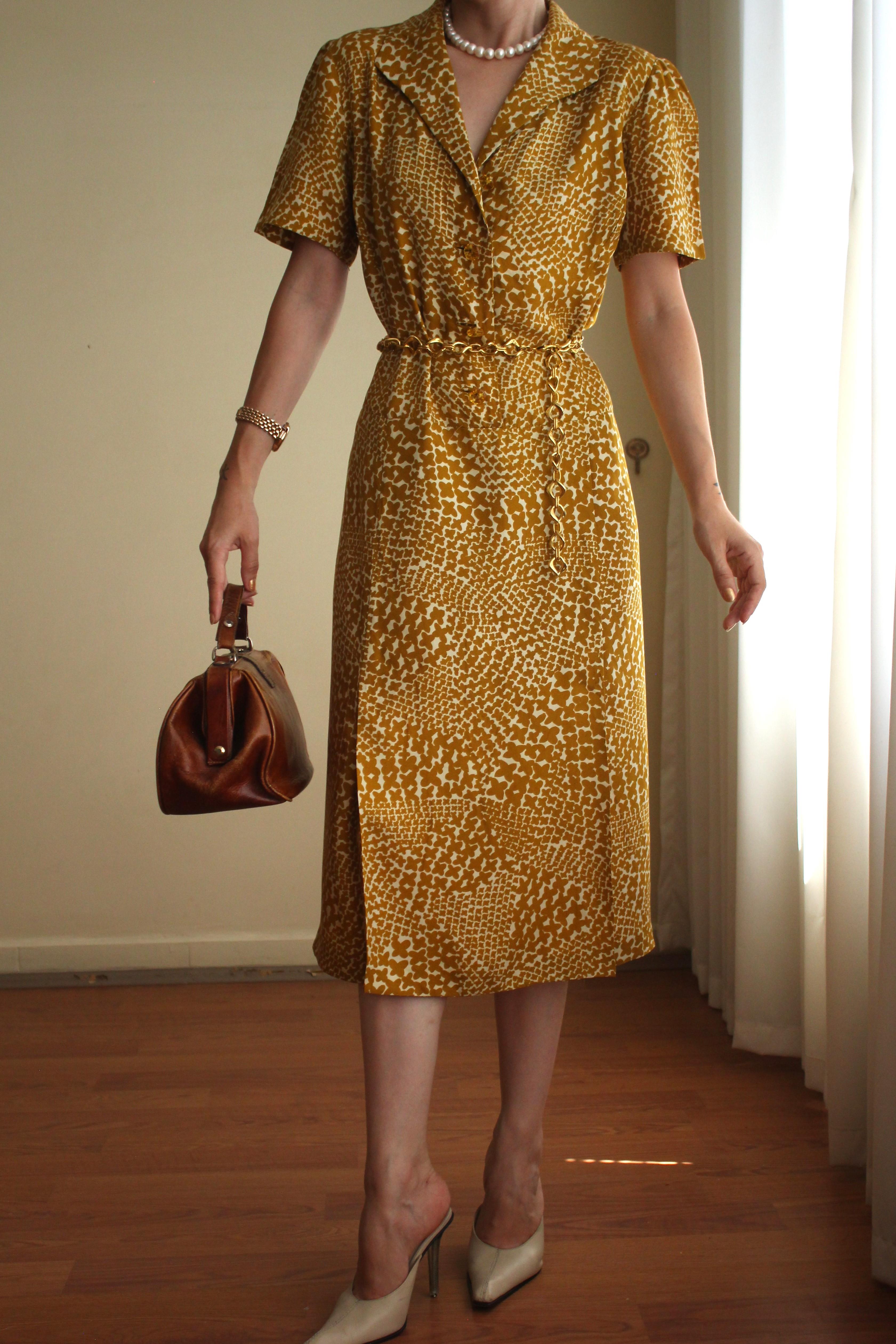 Vintage Elbise