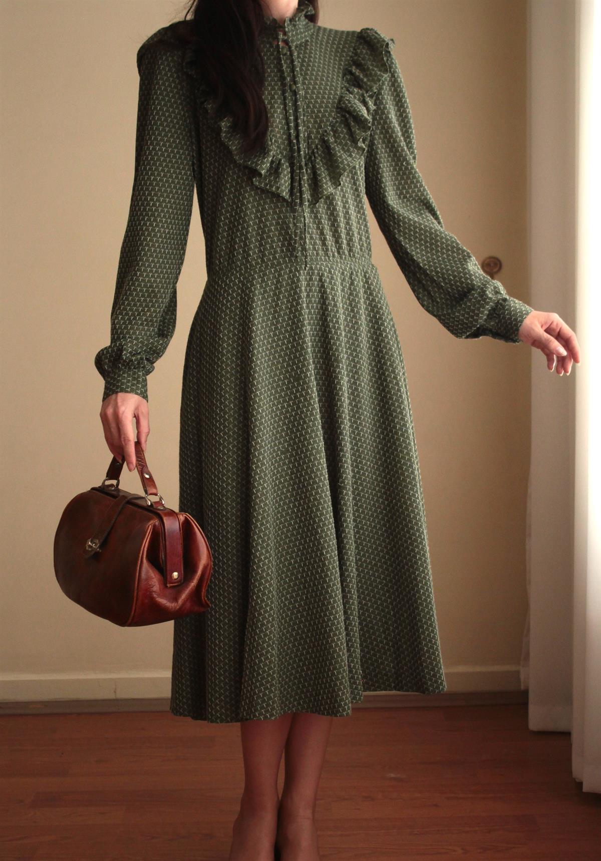 Vintage Elbise