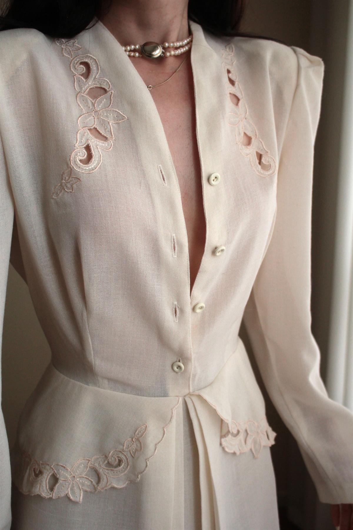 Vintage Elbise