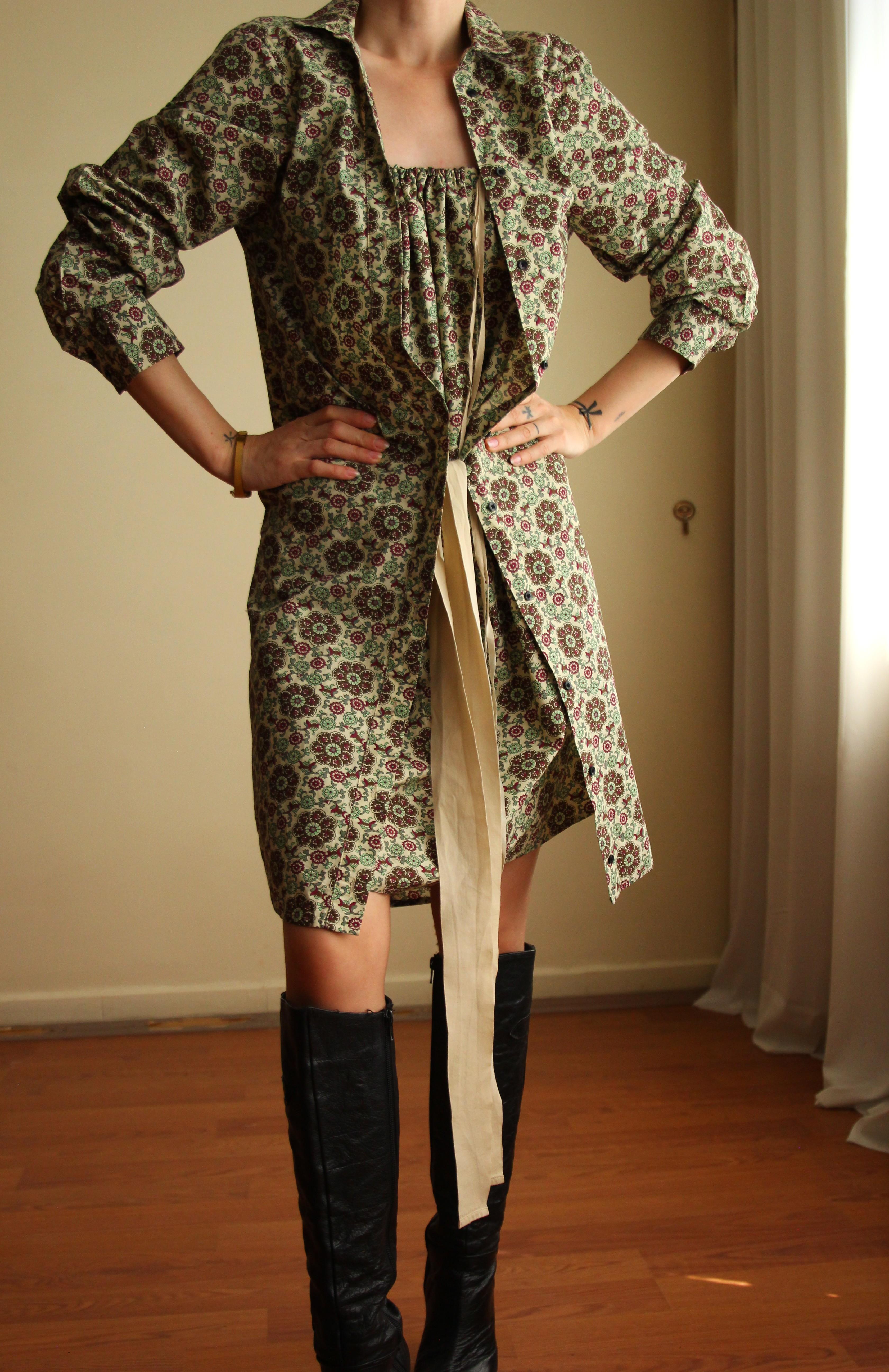 Vintage Elbise