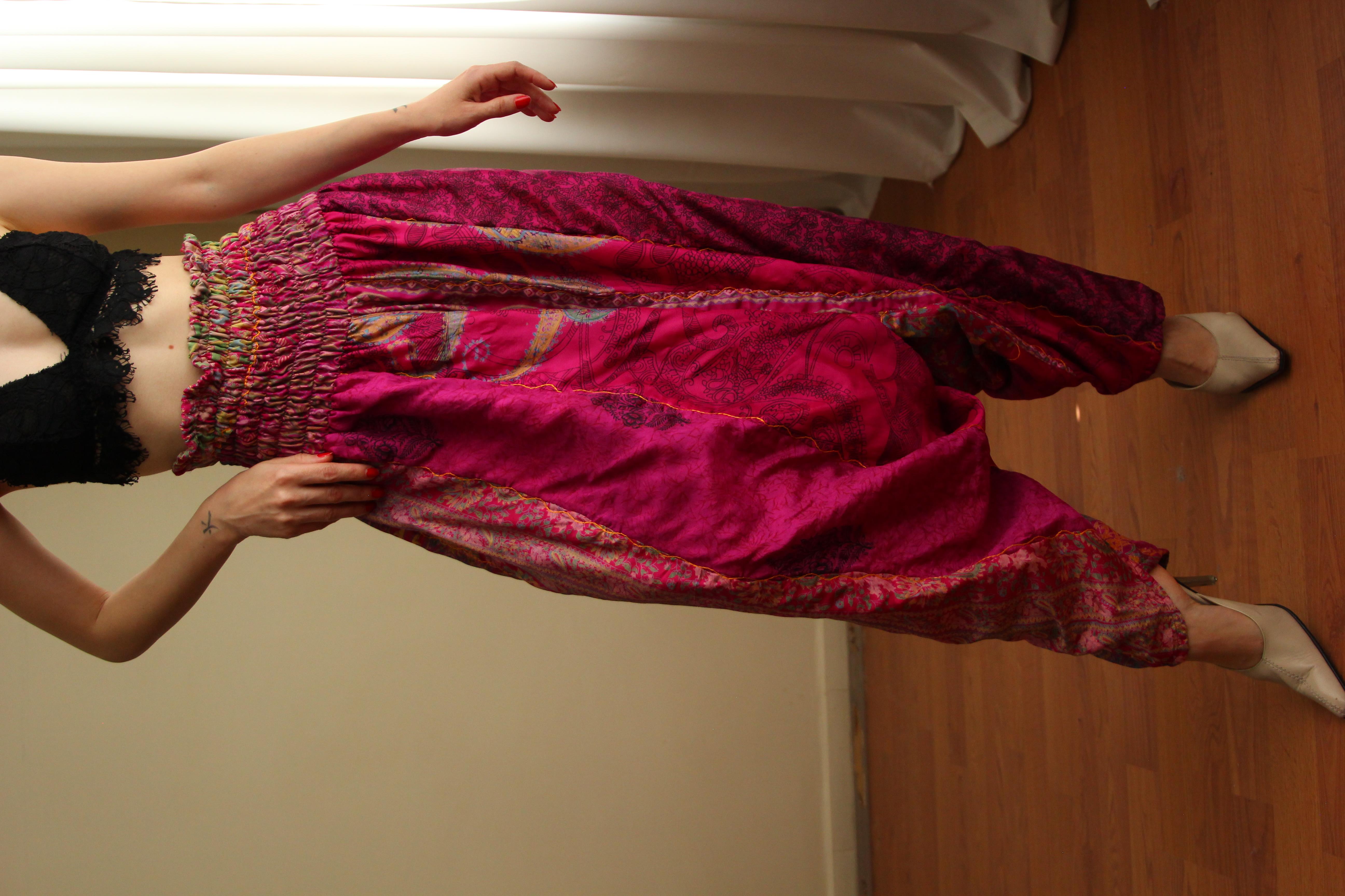 Vintage Indian Şalvar