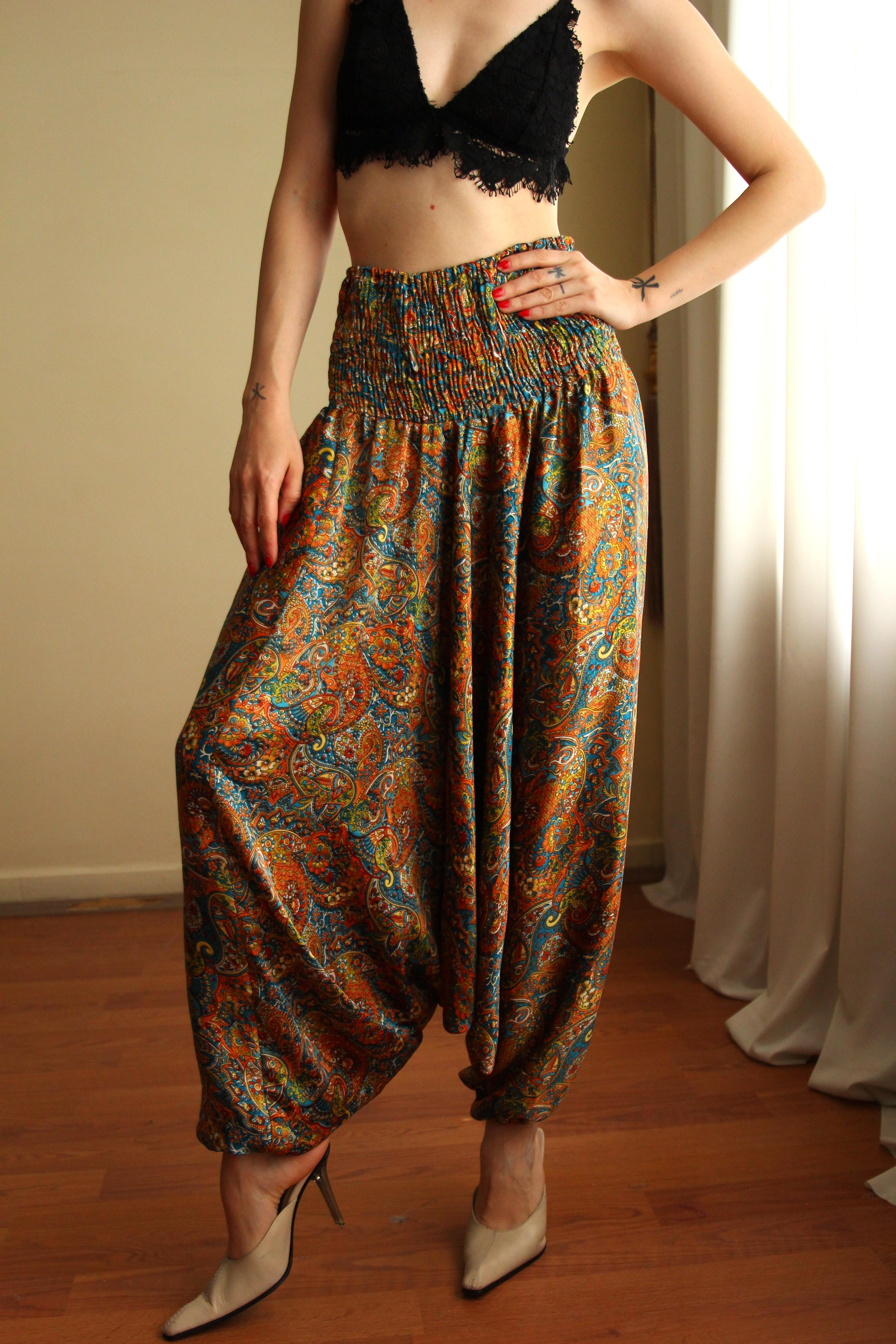 Vintage Indian Şalvar