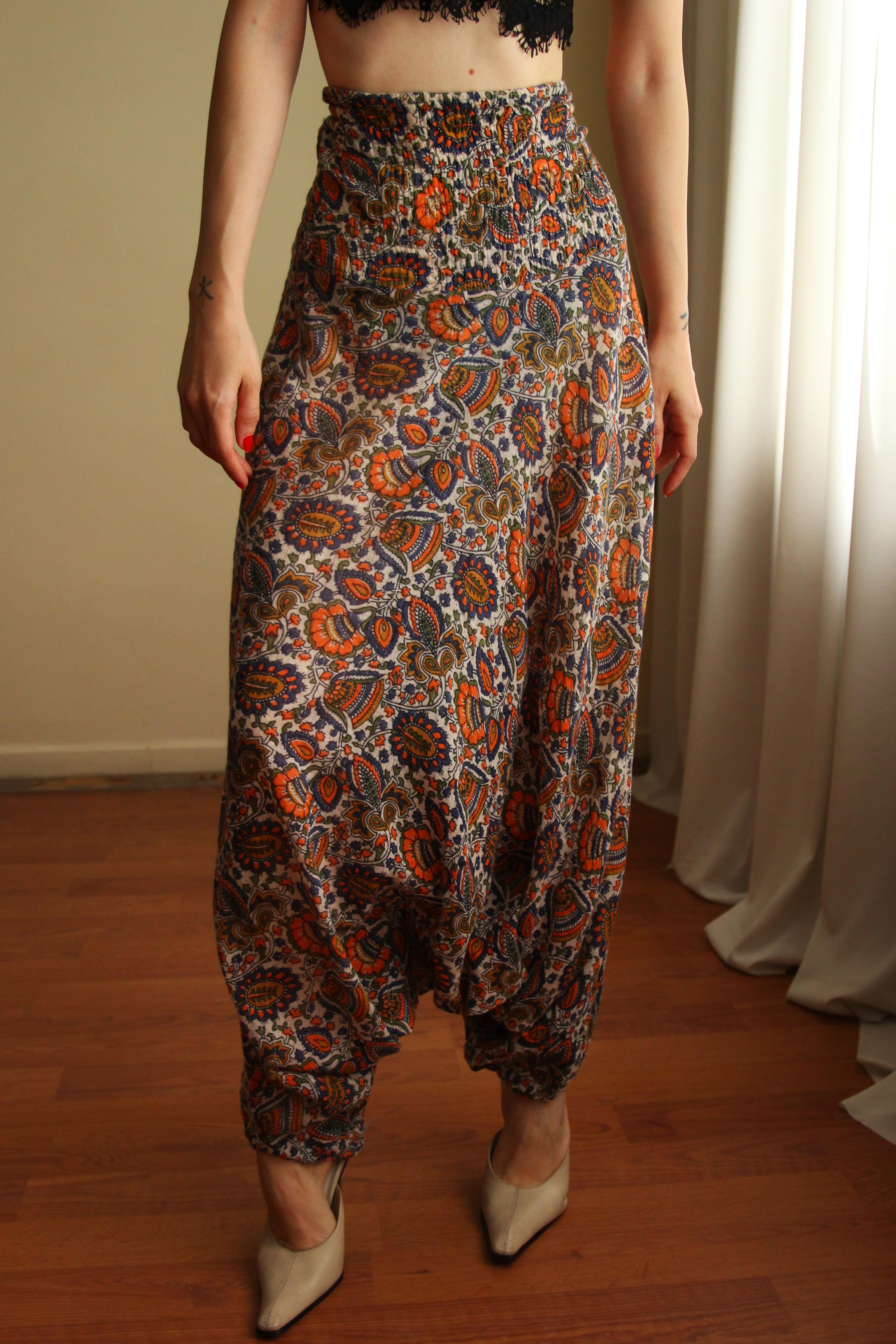 Vintage Indian Şalvar