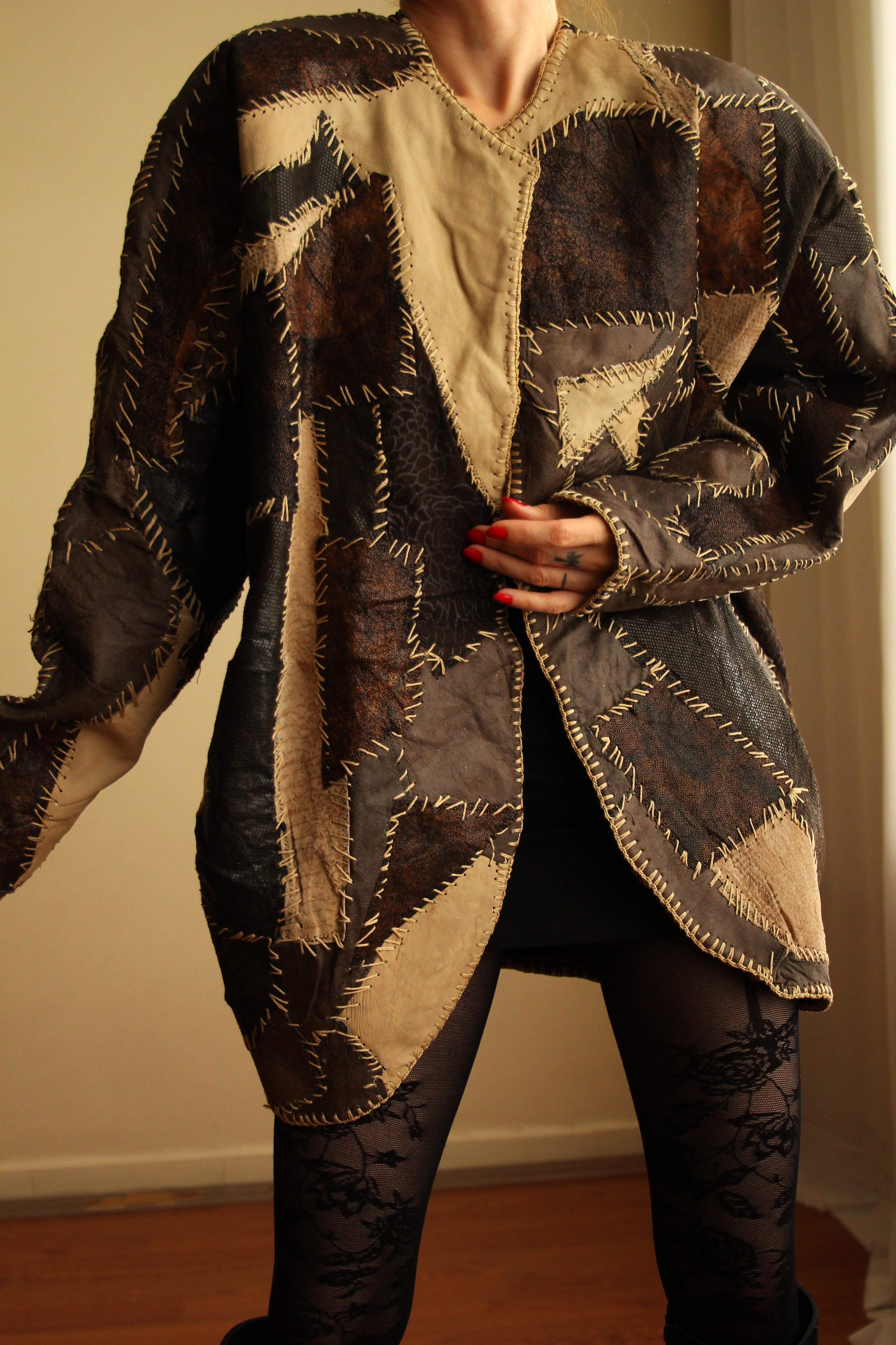 Vintage Leather Ceket