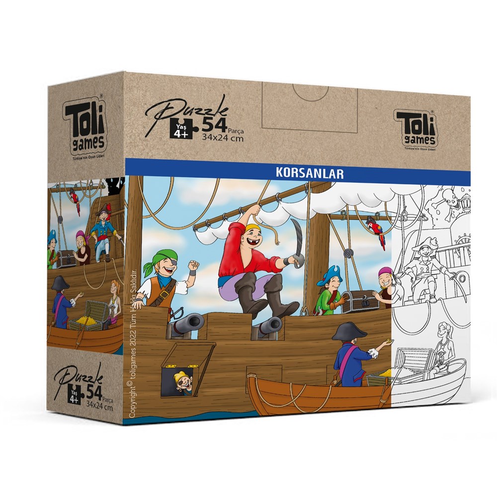 Korsanlar- 54 Parça Puzzle