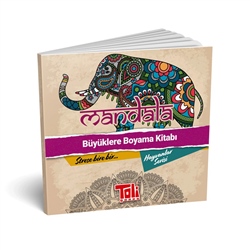 Mandala Boyama Kitabı - Hayvanlar Serisi