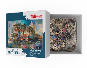 Palm Street - 1000 Parça Puzzle