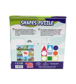 Shapes Puzzle Parça Birleştirme Zeka Oyunu