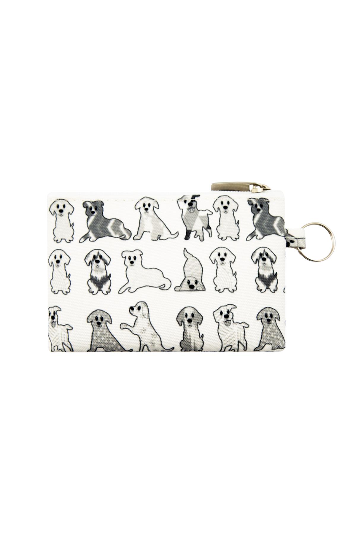 Cesur Patiler Köpek Desenli Anahtarlıklı Mini Çanta 13cmx10cm