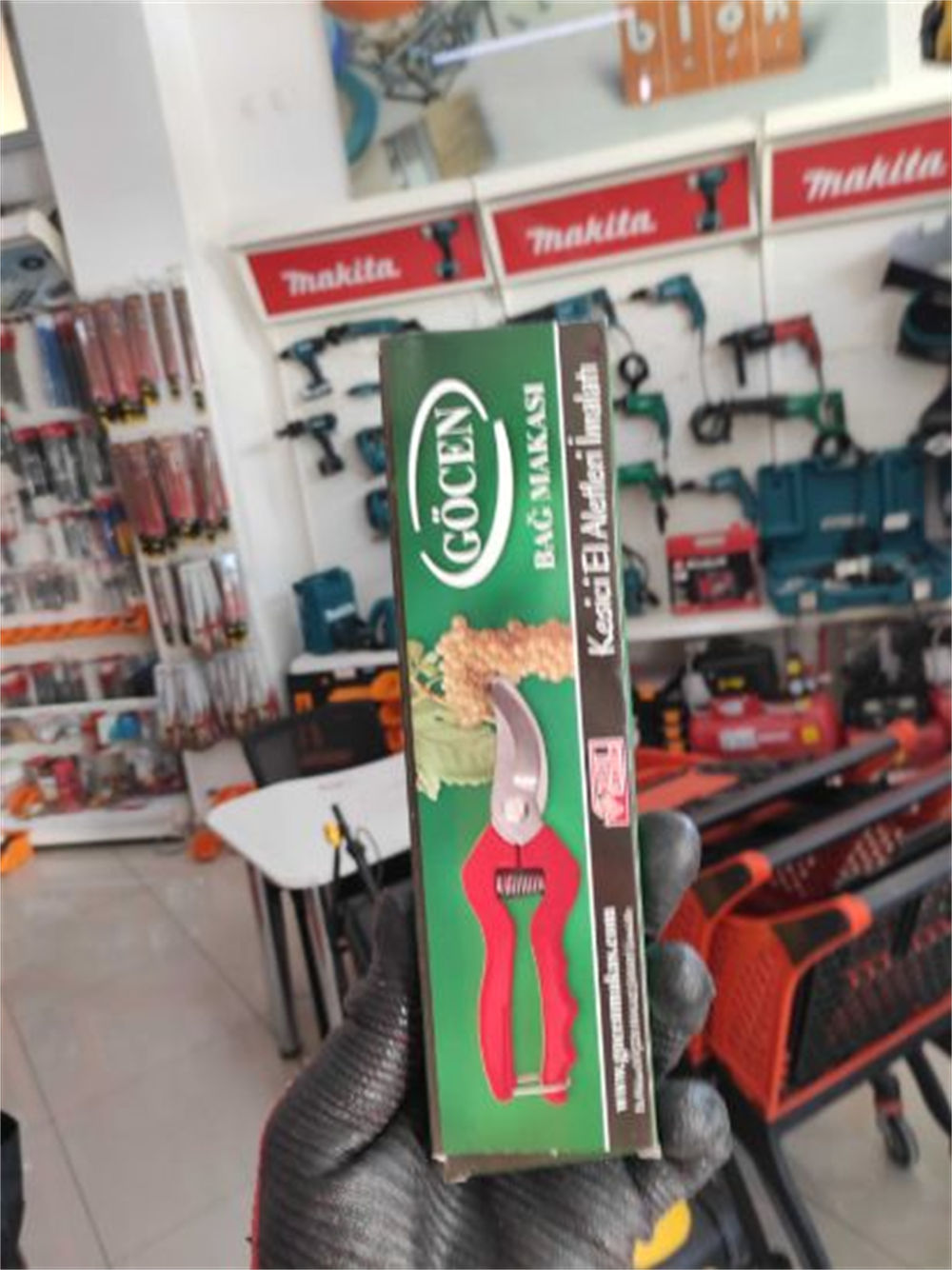 MarkasızBahçe Makineleri ve Aletleri Aslan Göcen Yerli Üretim Ağaç/Bağ Budama Makası