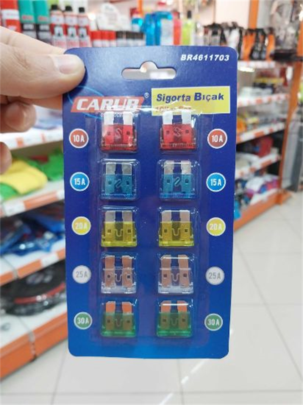 MarkasızDiğer Ürünler Bıçak Sigorta 10 Lu Set