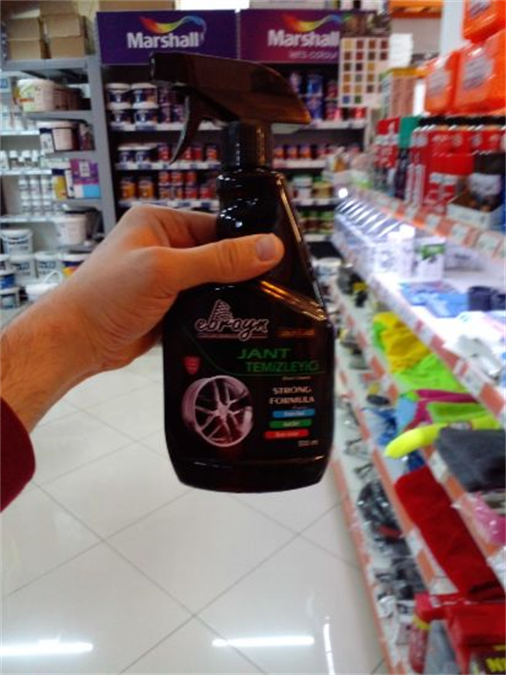 MarkasızTemizlik ve Bakım Ebrayn Jant Temizleyici 500 Ml.