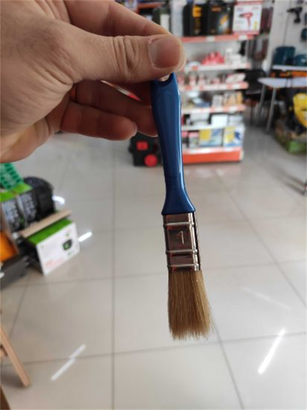 MarkasızBoya Ekipmanları Kestirme Fırçası No 1