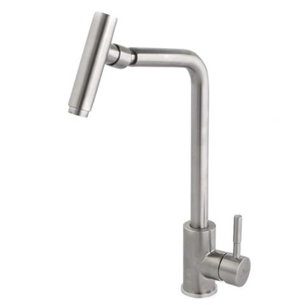 MarkasızMutfak Aksesuarları Oynar Başlıklı İnox Evye Bataryası