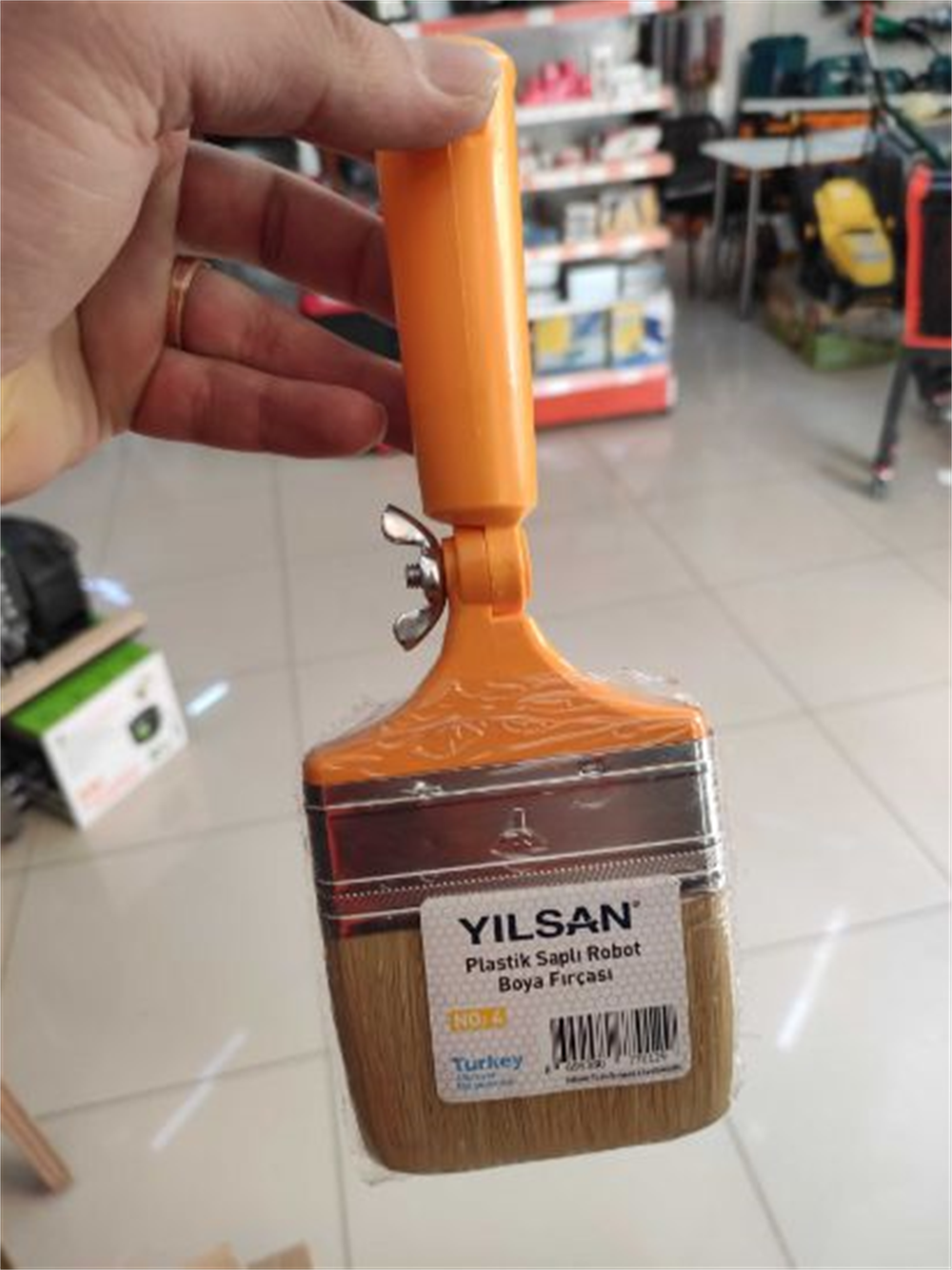 MarkasızBoya Ekipmanları Robot Fırçası No:4