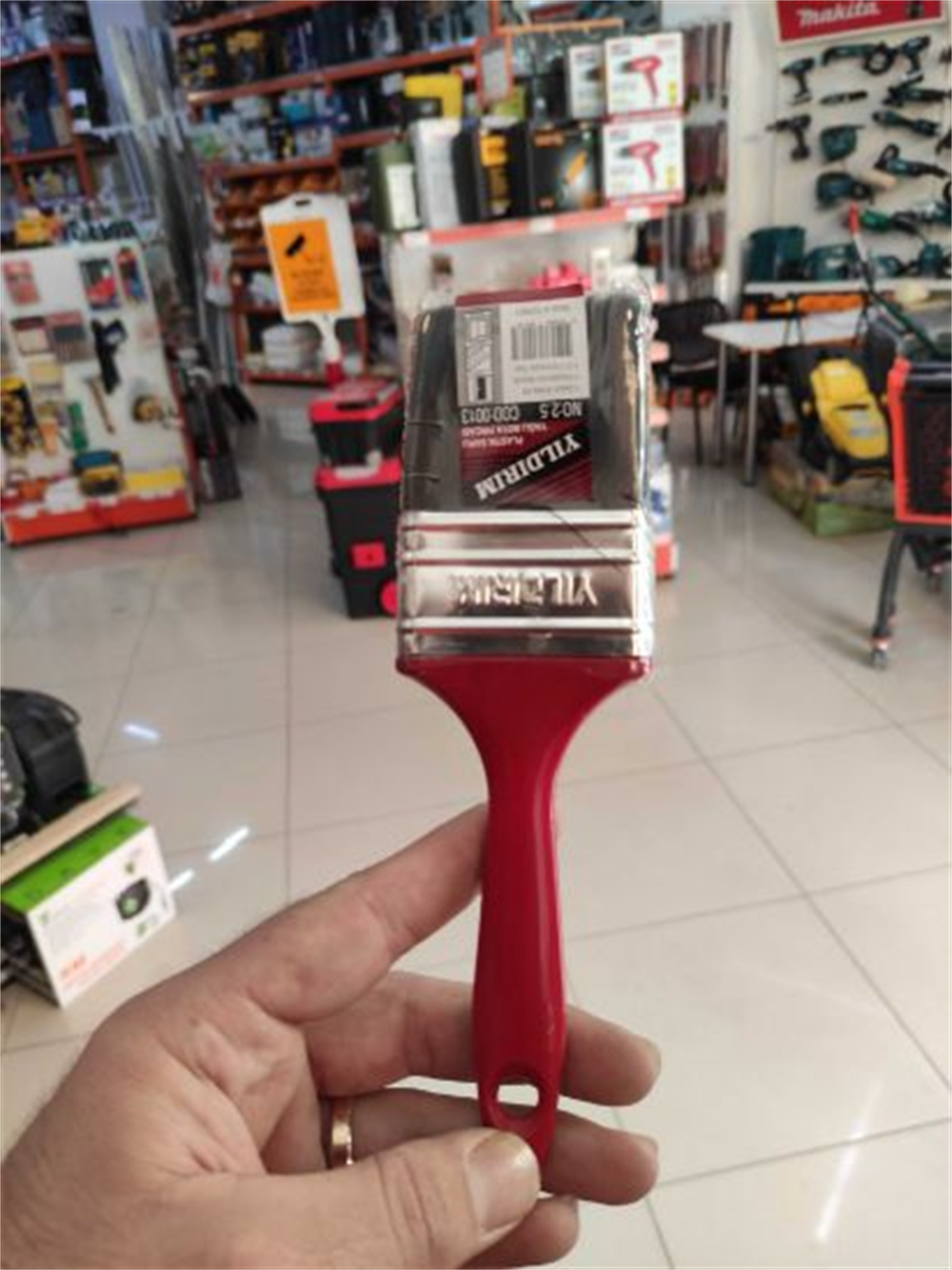 MarkasızBoya Ekipmanları Yağlı Boya Fırçası No:2.5