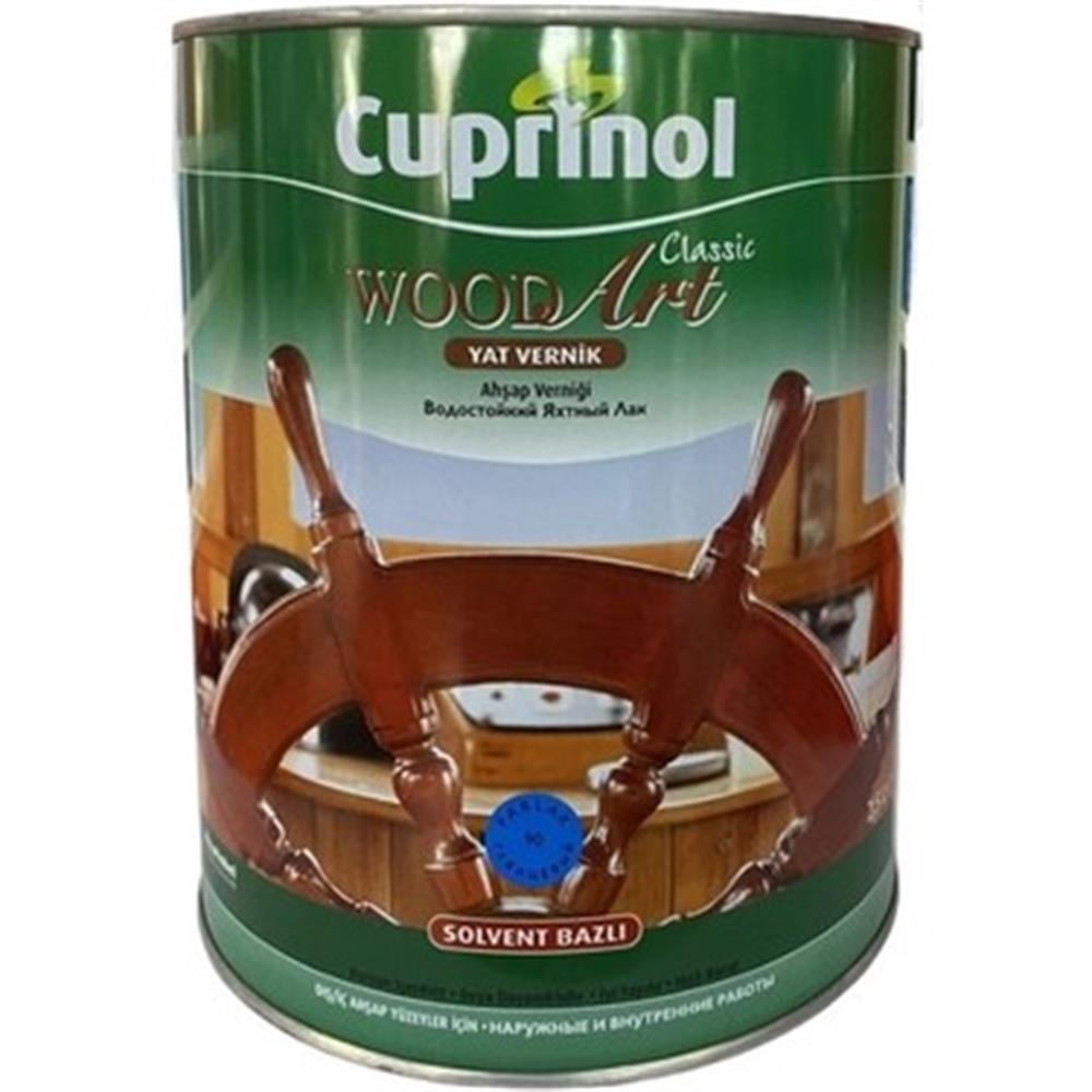 MARSHALLVernik ve Koruyucu Boyalar Marshall Cupri̇Nol Wood Art Classic Yat Verni̇K Parlak 2.5 Lt