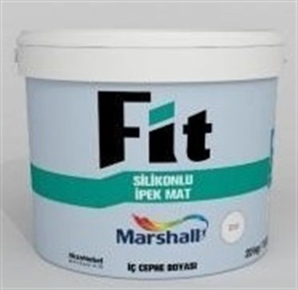 MARSHALLİç Cephe Marshall Fit Silikonlu İpek Mat Bw Baz 10 Kg