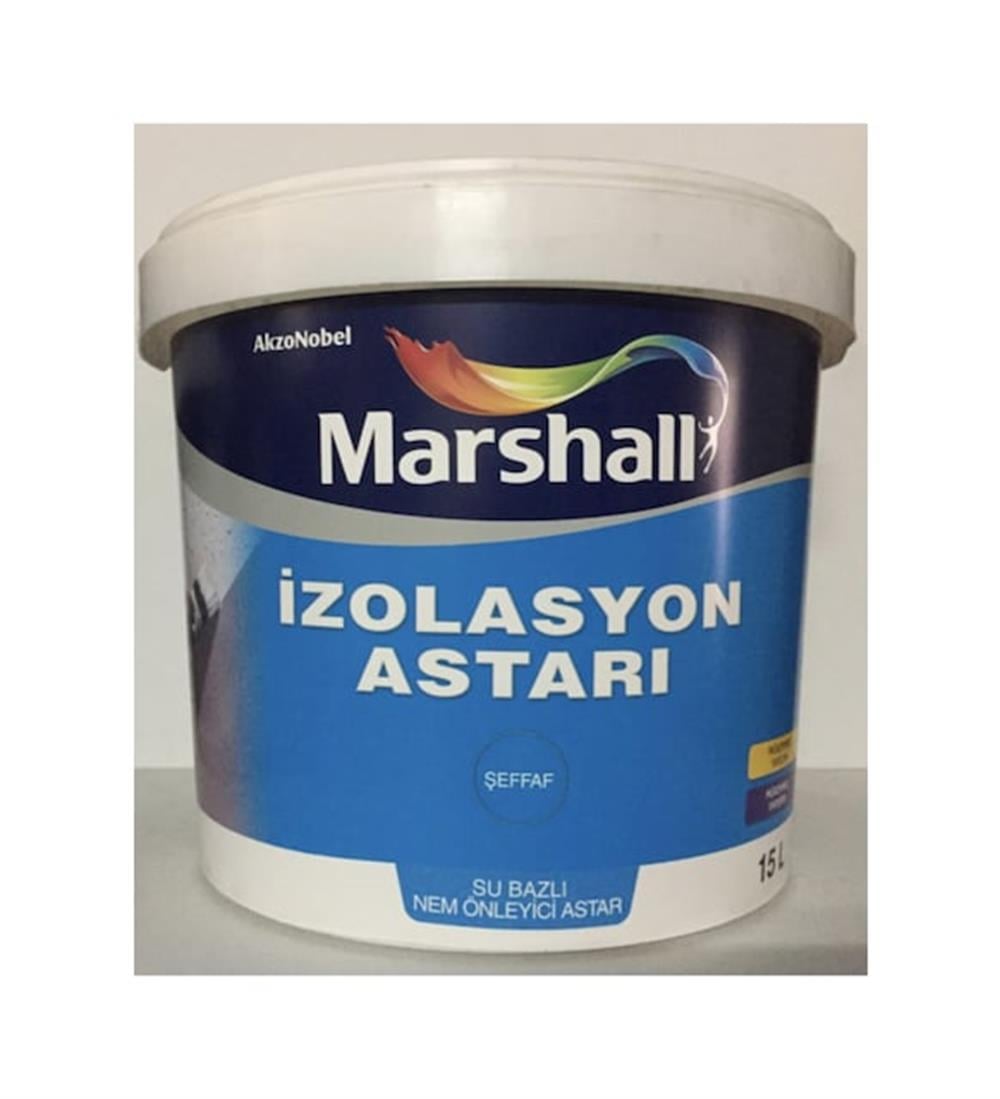 MARSHALLDış Cephe Marshall İzolasyon Astarı Şefaf 15 Lt.