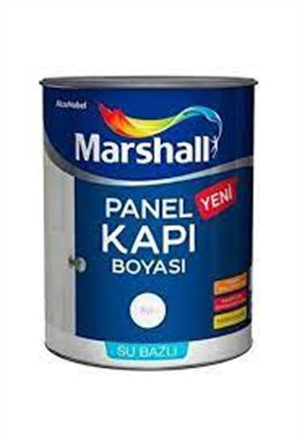 MARSHALLİç Cephe Marshall Panel Kapı Boyası Su Bazlı 1 Lt.